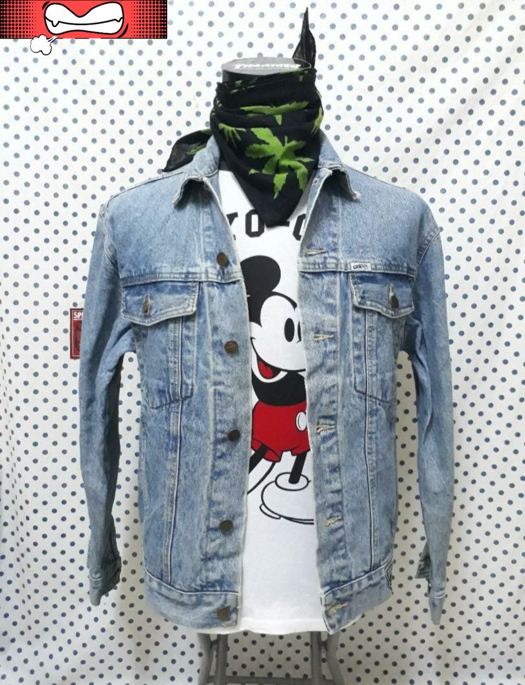 Guess Guess stonewash blue colour denim jacket Size US M / EU 48-50 / 2 - 4 Thumbnail