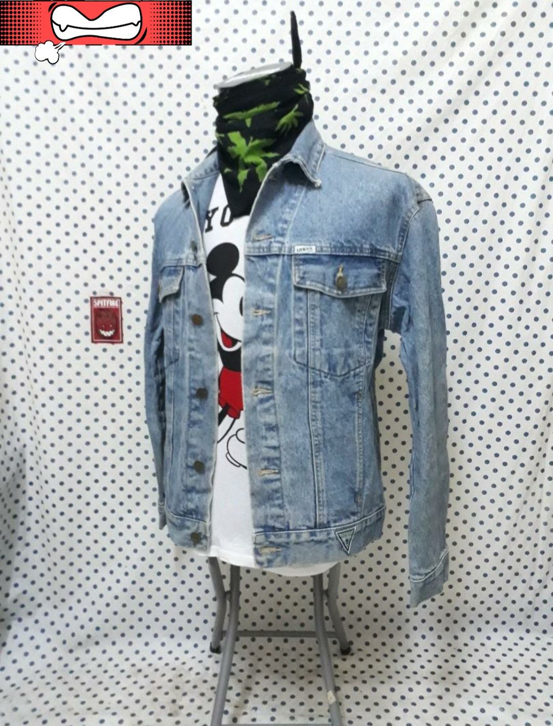 Guess Guess stonewash blue colour denim jacket Size US M / EU 48-50 / 2 - 3 Thumbnail