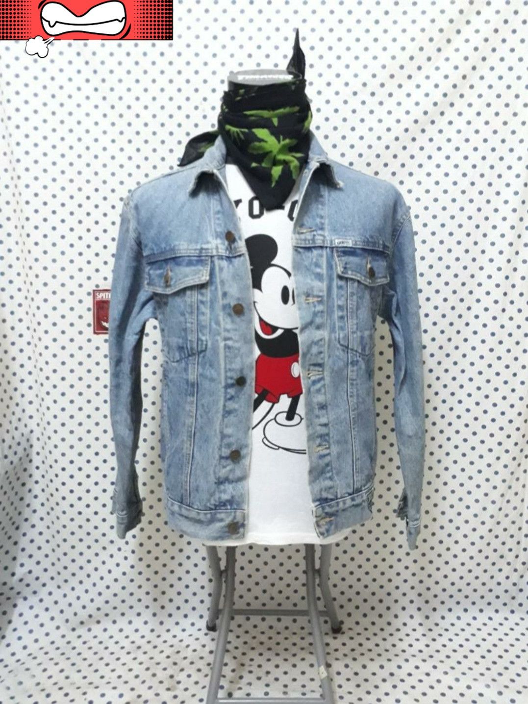 Guess Guess stonewash blue colour denim jacket Size US M / EU 48-50 / 2 - 1 Thumbnail