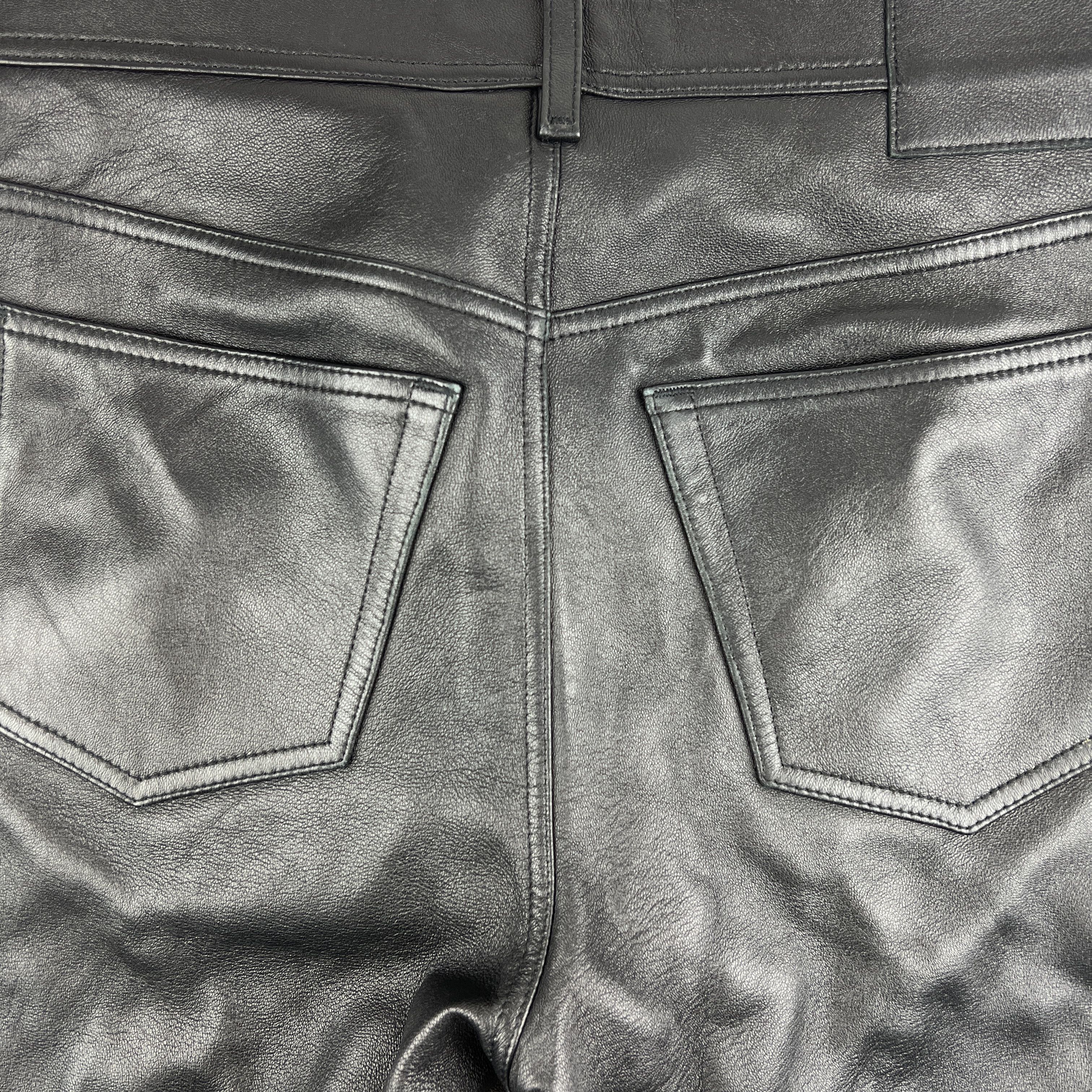 Acne Studios Acne Studios Leather Pants Size US 30 / EU 46 - 4 Thumbnail