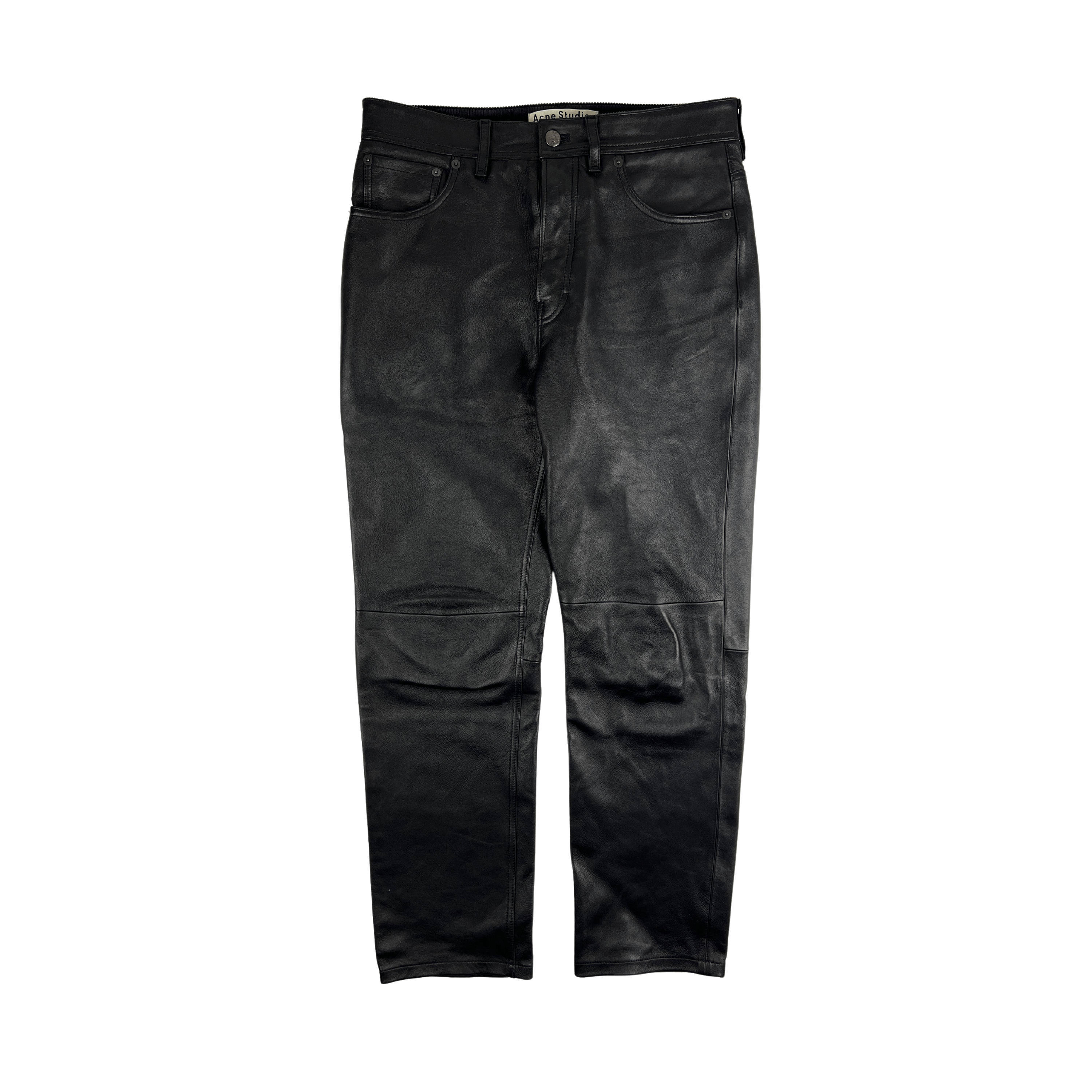 Acne Studios Acne Studios Leather Pants Size US 30 / EU 46 - 2 Thumbnail