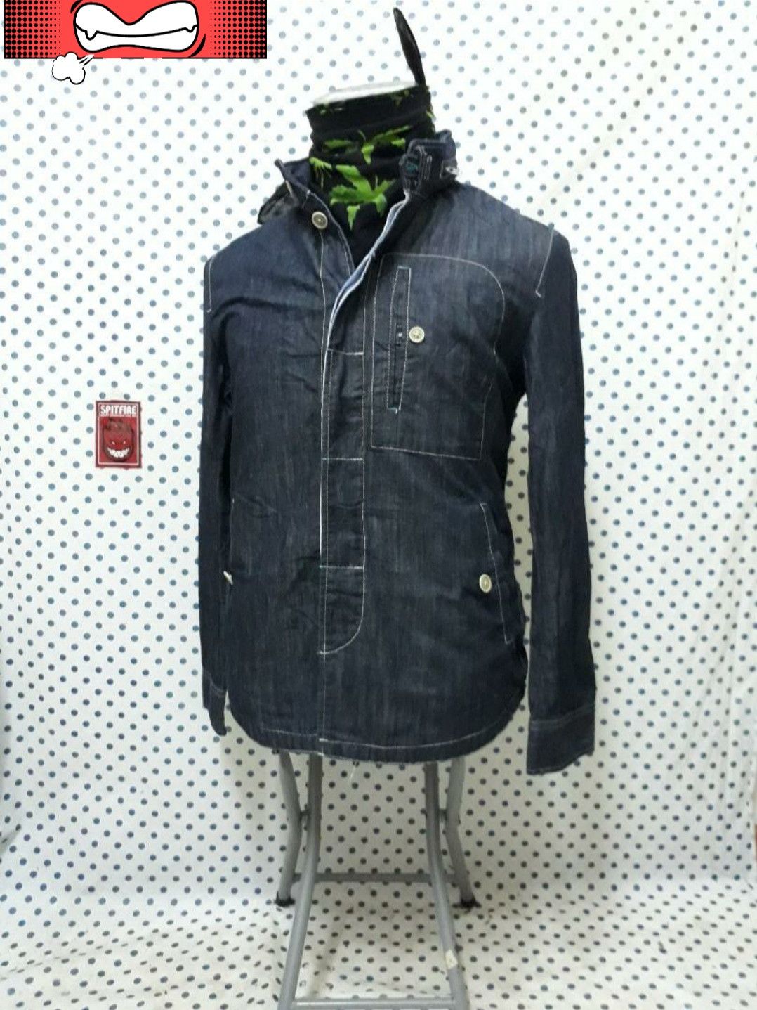 Japanese Brand 💥Grand phase hidden hoodie button up jacket Size US M / EU 48-50 / 2 - 5 Thumbnail