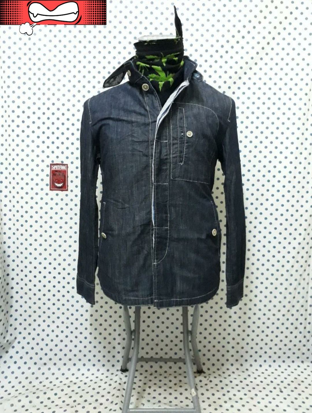 Japanese Brand 💥Grand phase hidden hoodie button up jacket Size US M / EU 48-50 / 2 - 1 Thumbnail