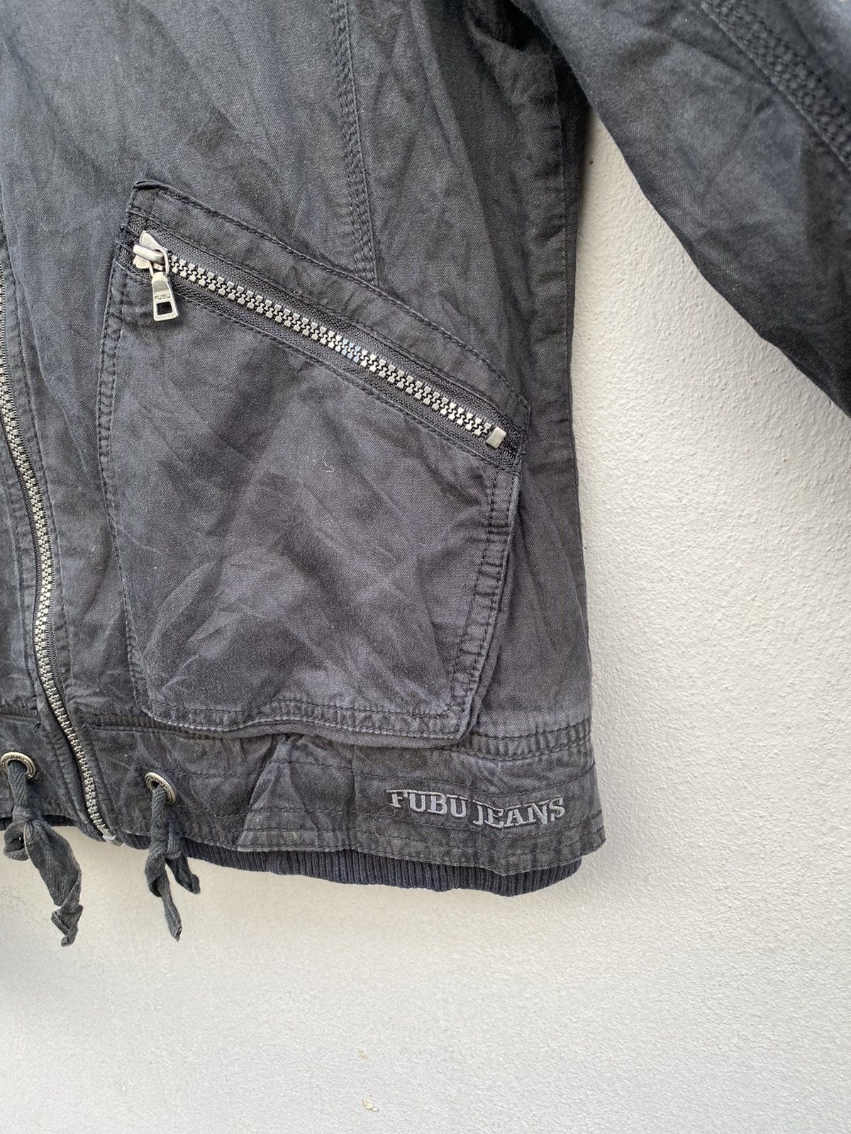 Fubu 💥FUBU JEANS Multipockets Faded Style Jacket Size L / US 10 / IT 46 - 5 Thumbnail