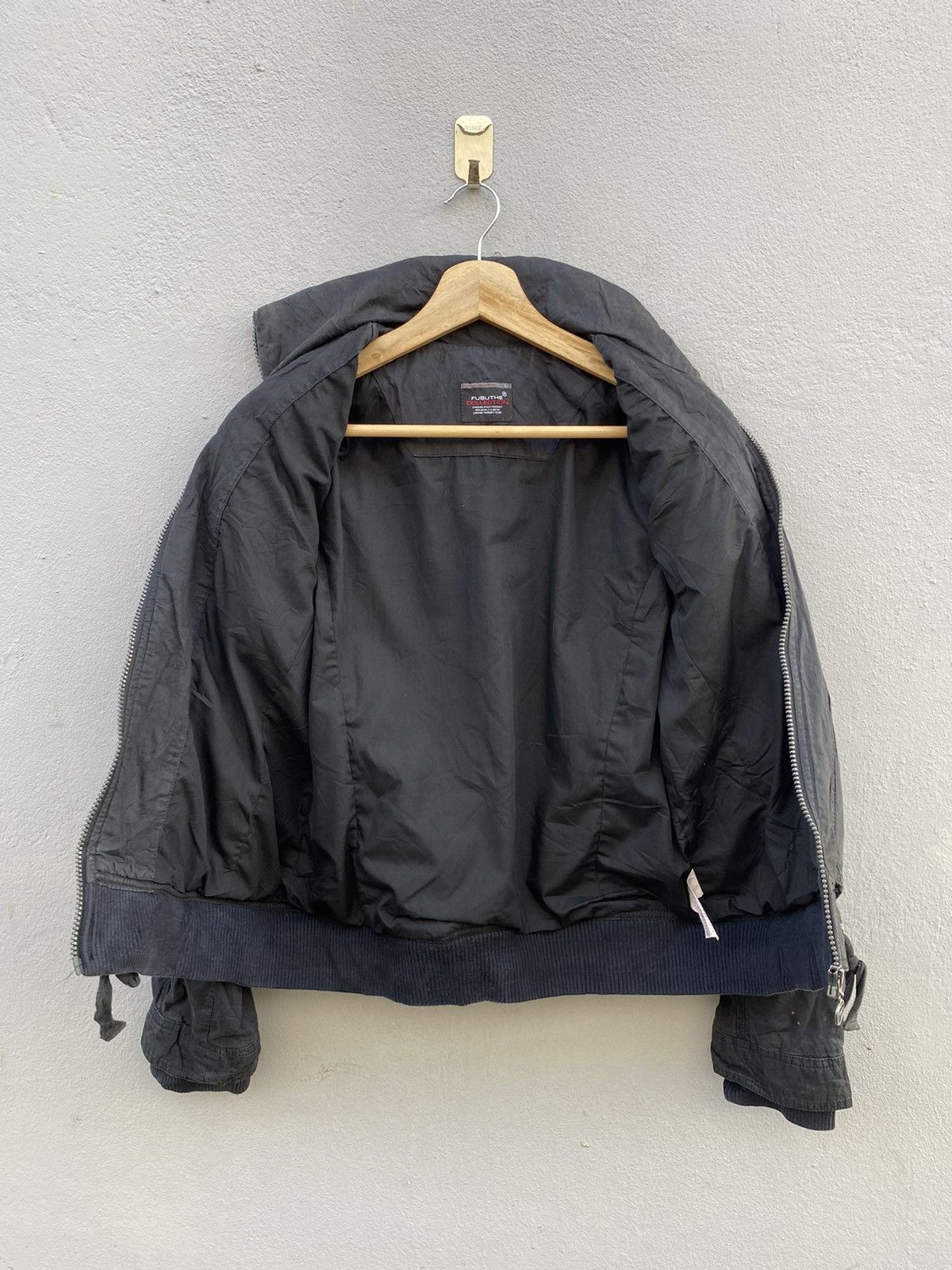 Fubu 💥FUBU JEANS Multipockets Faded Style Jacket Size L / US 10 / IT 46 - 2 Thumbnail