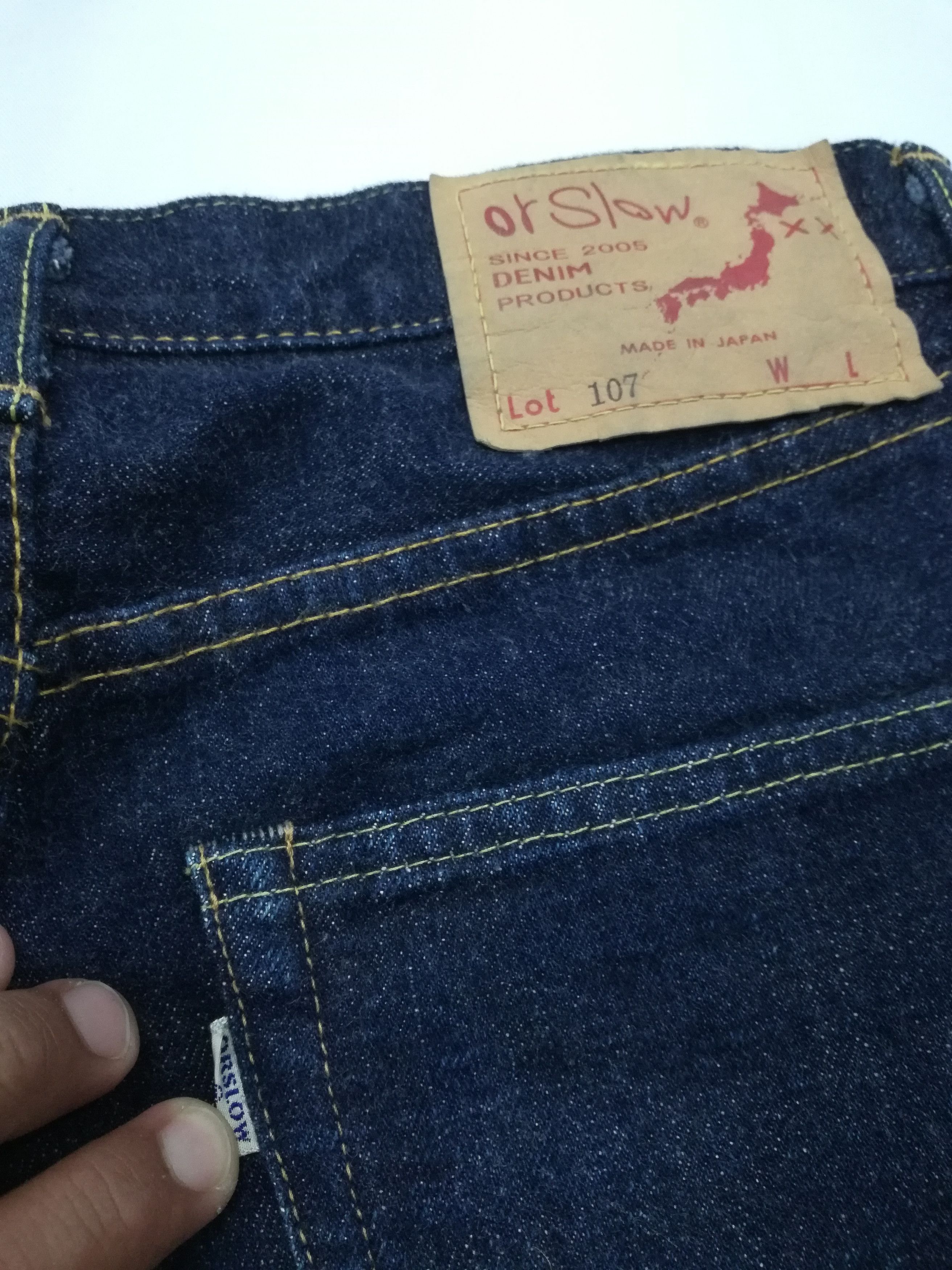 Japanese Brand × Orslow Orslow 107 Selvedge Jeans Size US 30 / EU 46 - 10 Thumbnail