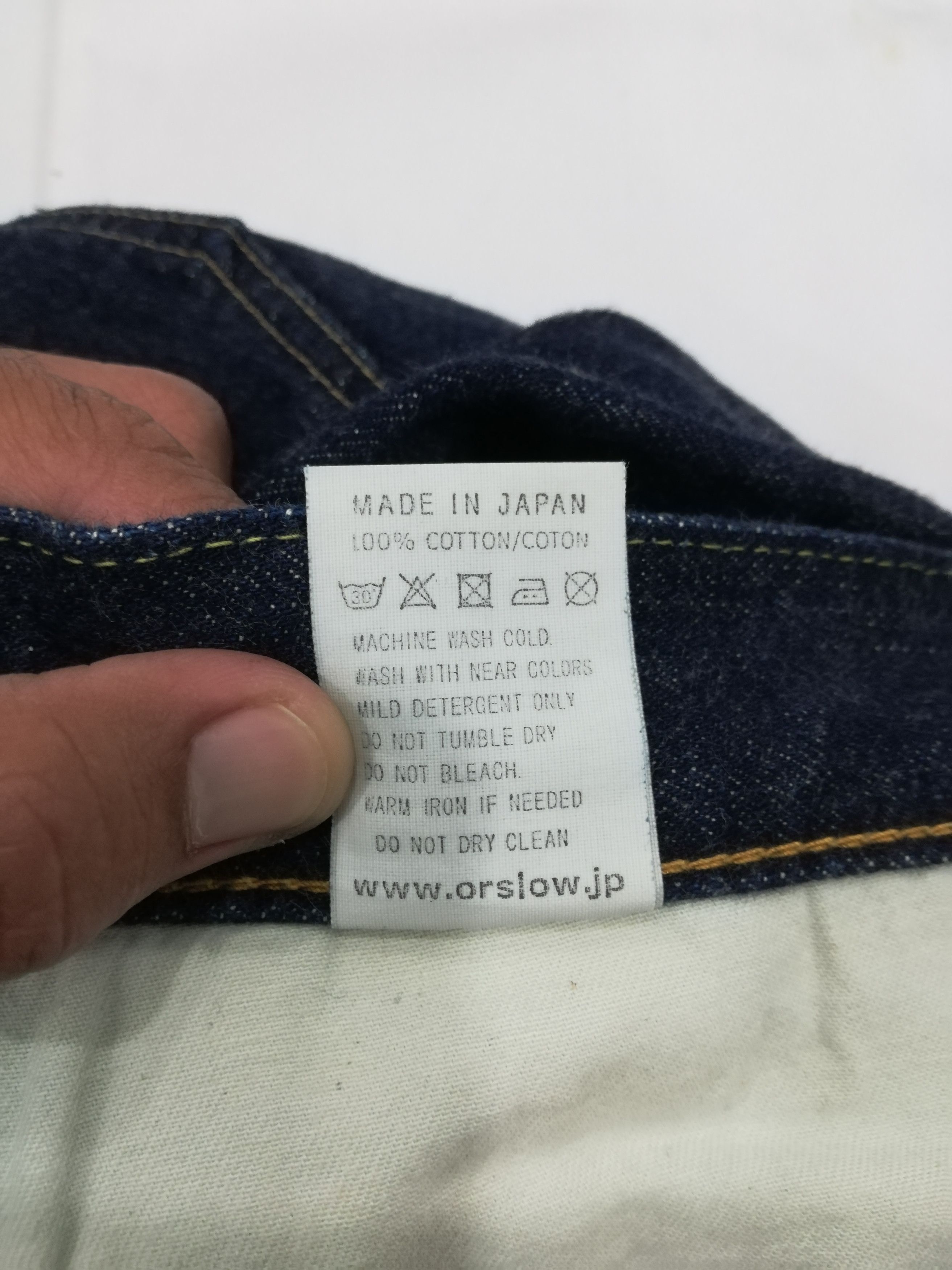 Japanese Brand × Orslow Orslow 107 Selvedge Jeans Size US 30 / EU 46 - 12 Thumbnail