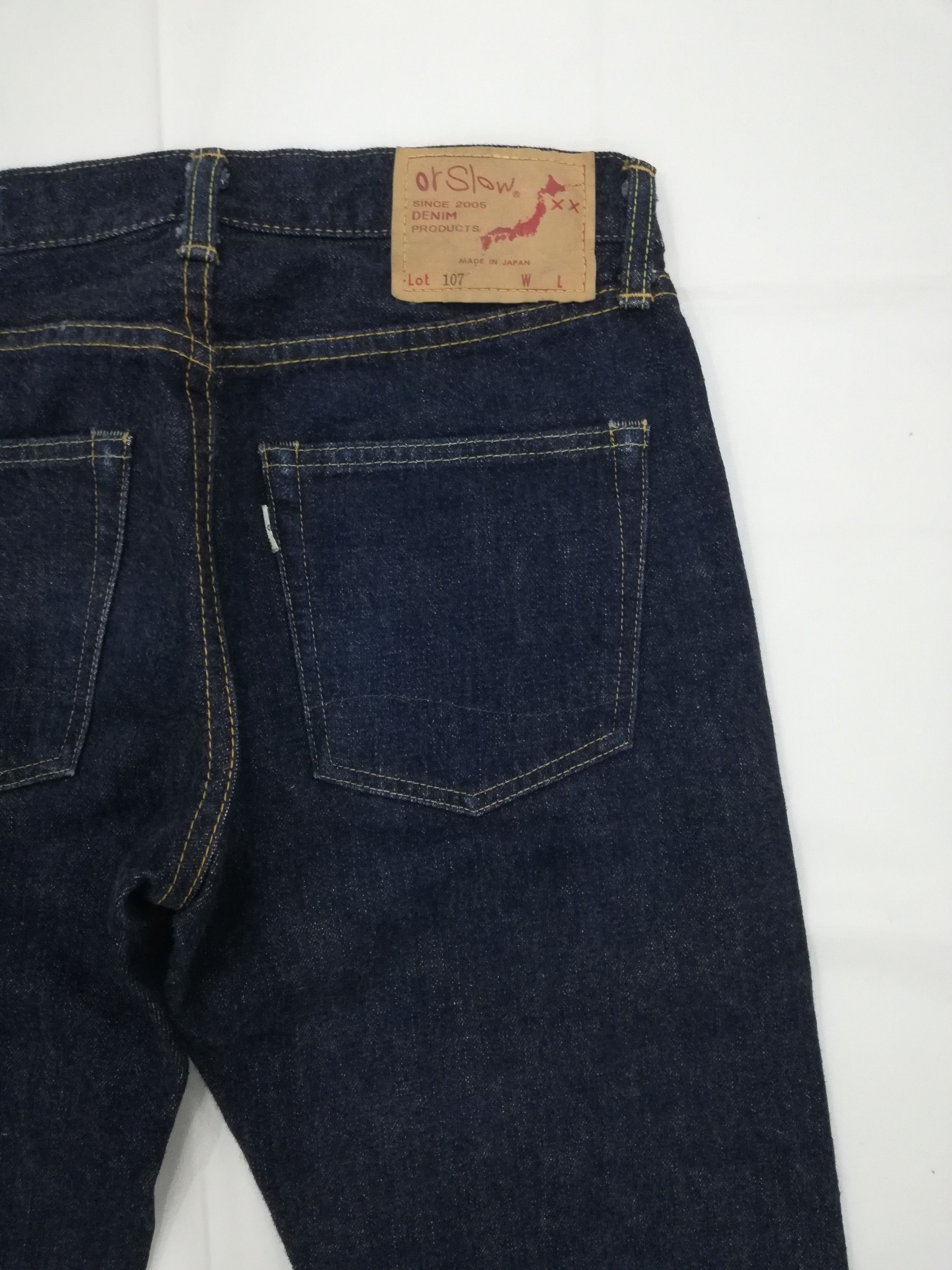 Japanese Brand × Orslow Orslow 107 Selvedge Jeans Size US 30 / EU 46 - 8 Thumbnail