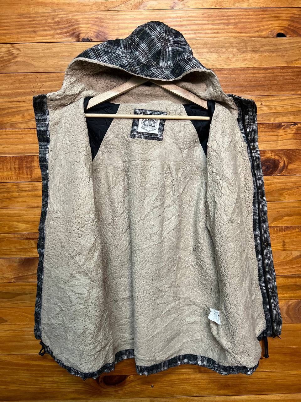 Japanese Brand NANEA COMPANY WOOL PLAID HOODIE JACKET Size US S / EU 44-46 / 1 - 11 Thumbnail