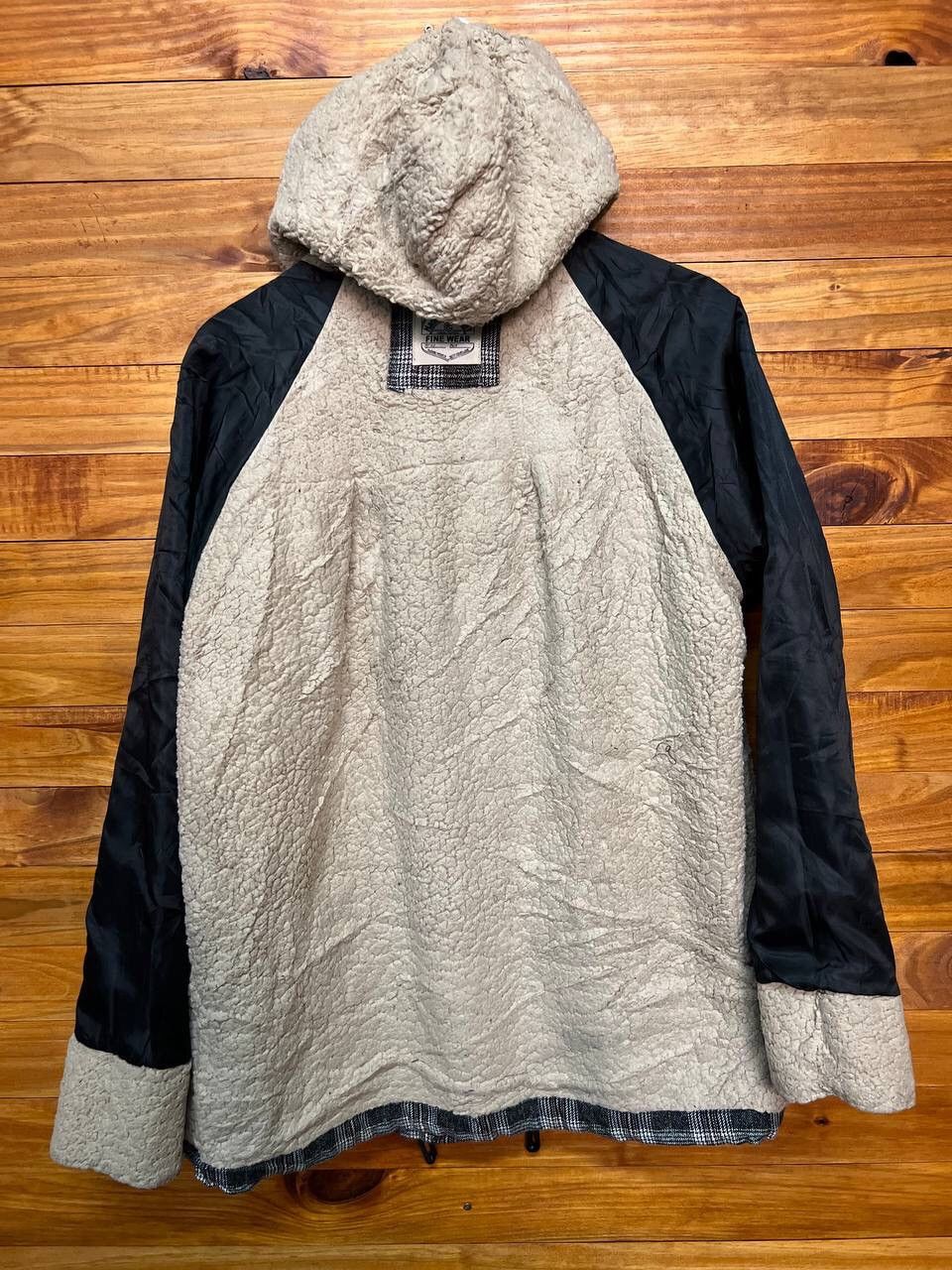 Japanese Brand NANEA COMPANY WOOL PLAID HOODIE JACKET Size US S / EU 44-46 / 1 - 14 Thumbnail