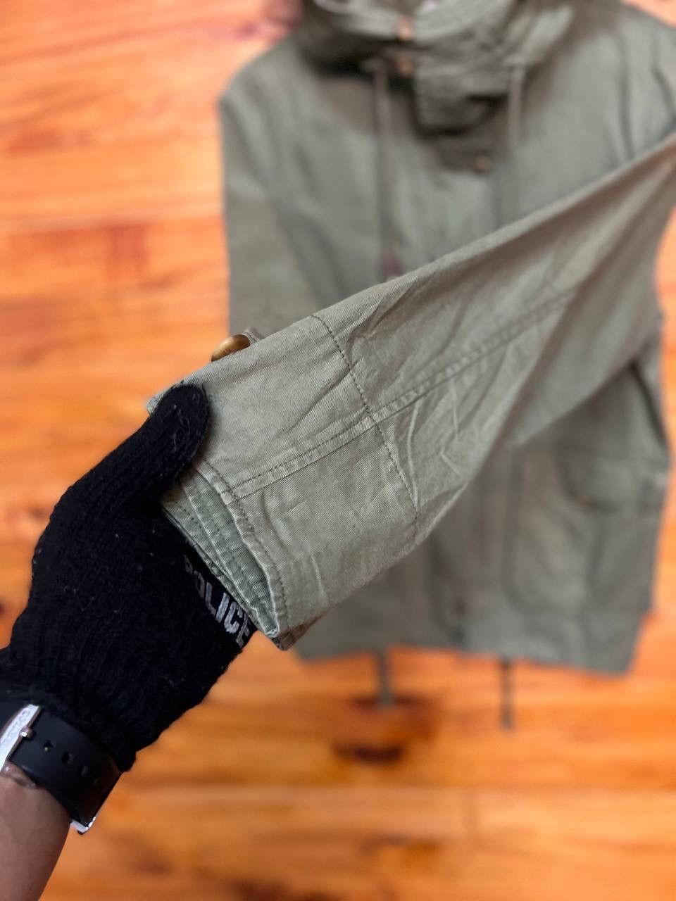 Japanese Brand COEN ARMY GREEN HOODIE JACKET Size US S / EU 44-46 / 1 - 5 Thumbnail