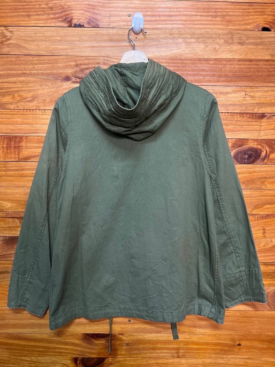 Japanese Brand COEN ARMY GREEN HOODIE JACKET Size US S / EU 44-46 / 1 - 9 Thumbnail