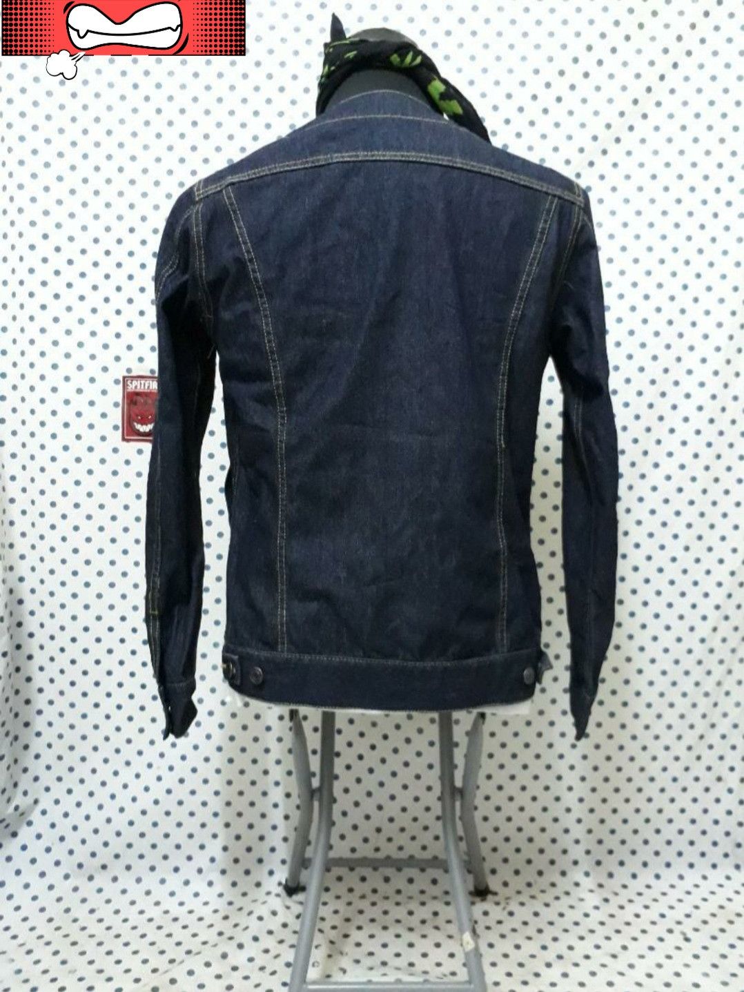 PPFM Jungle storm navy blue colour denim jacket Size US M / EU 48-50 / 2 - 3 Thumbnail