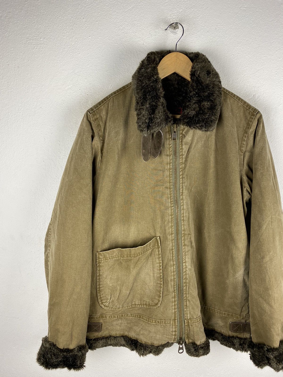 Johnbull Johnbull Kojima Japan Vintage Fur-Lined Workwear Jacket Size US L / EU 52-54 / 3 - 7 Thumbnail