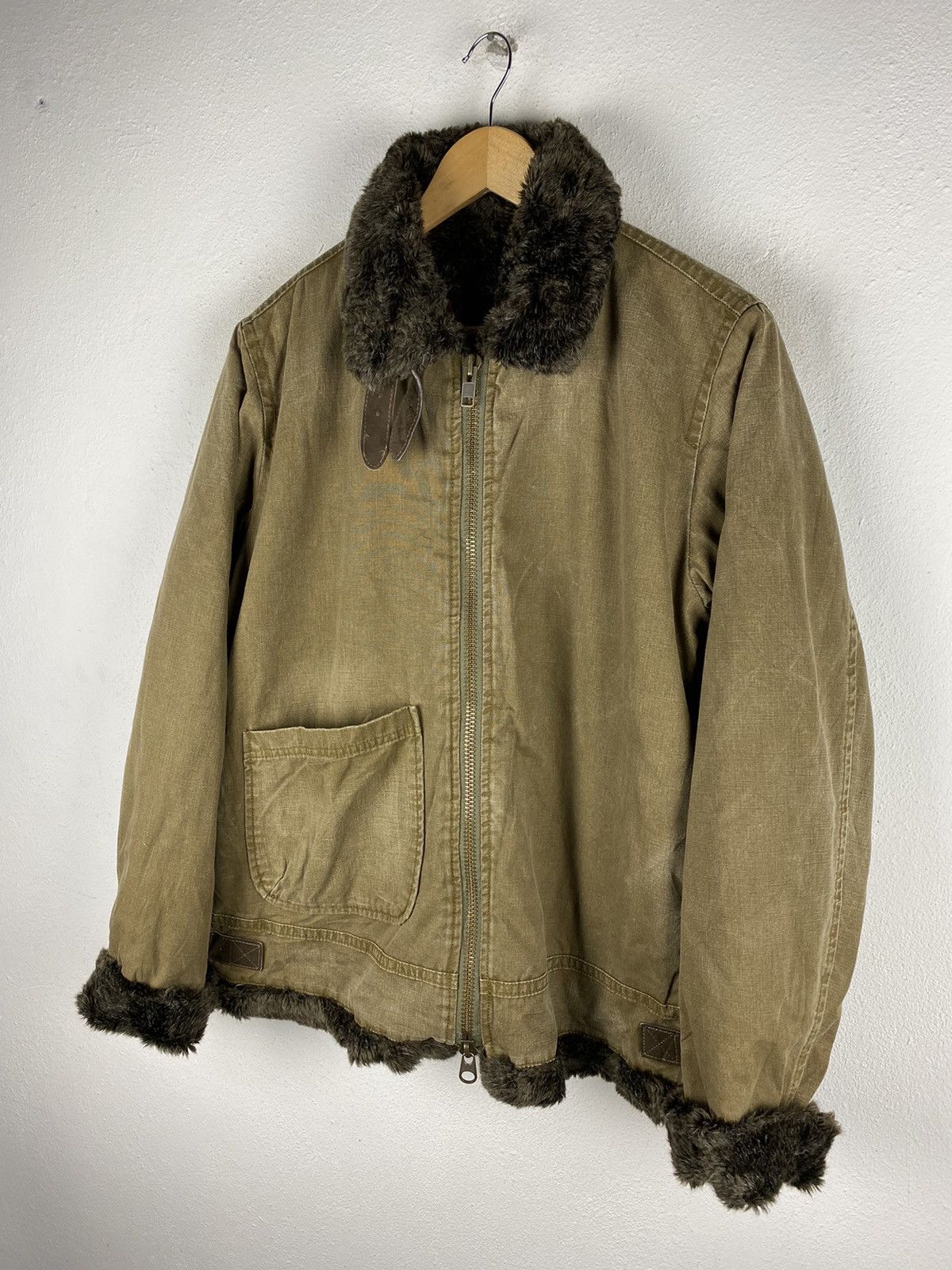 Johnbull Johnbull Kojima Japan Vintage Fur-Lined Workwear Jacket Size US L / EU 52-54 / 3 - 4 Thumbnail