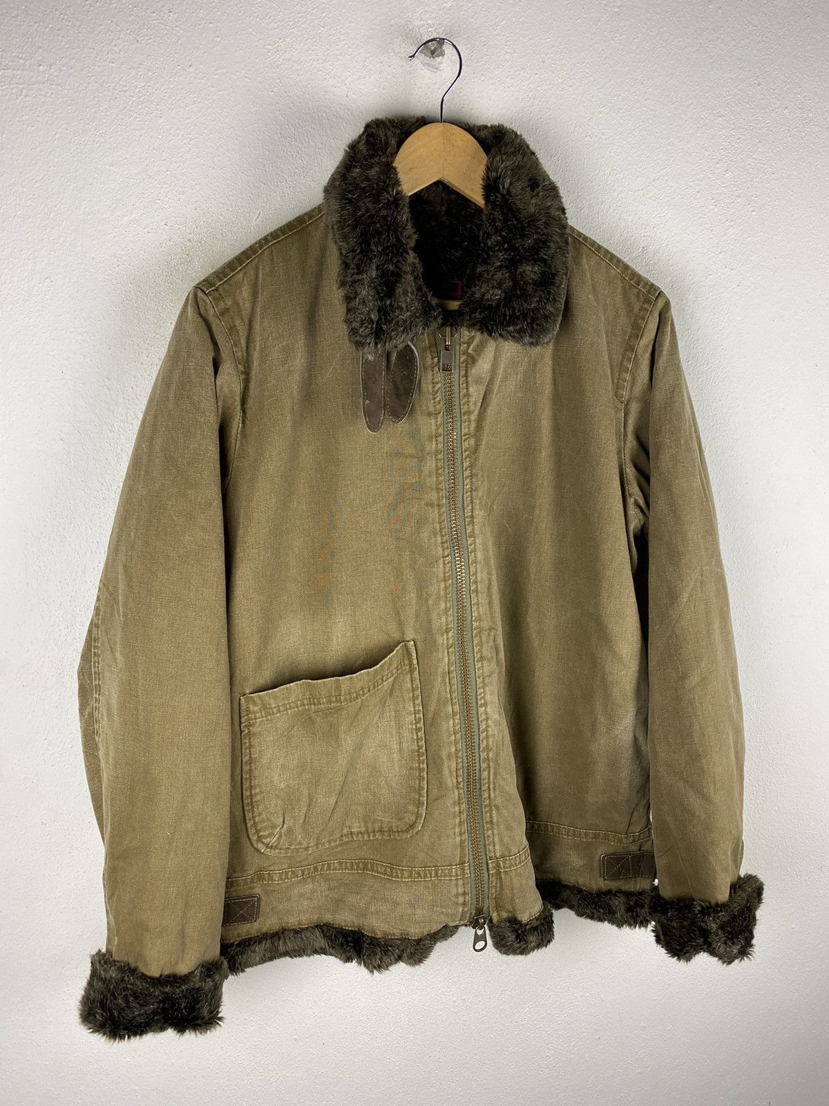 Johnbull Johnbull Kojima Japan Vintage Fur-Lined Workwear Jacket Size US L / EU 52-54 / 3 - 6 Thumbnail