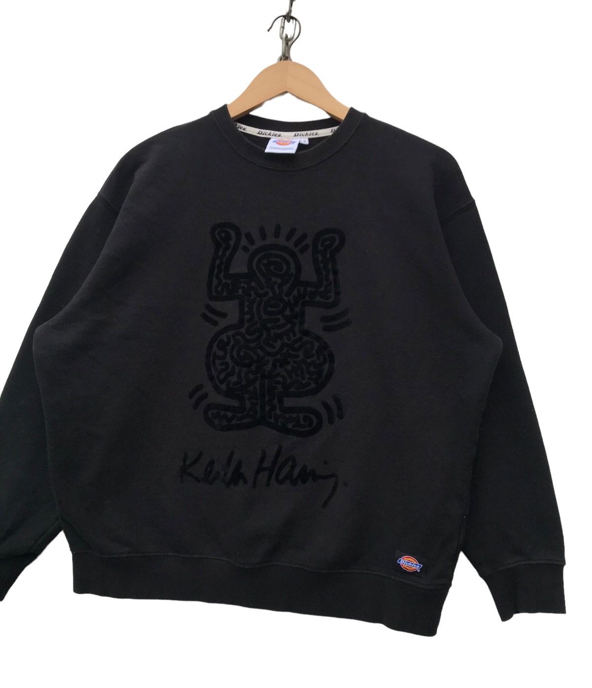Keith Haring Rare Dickies Collab Keith Haring Pop Art Big Logo Sweatshirt Size US M / EU 48-50 / 2 - 4 Thumbnail