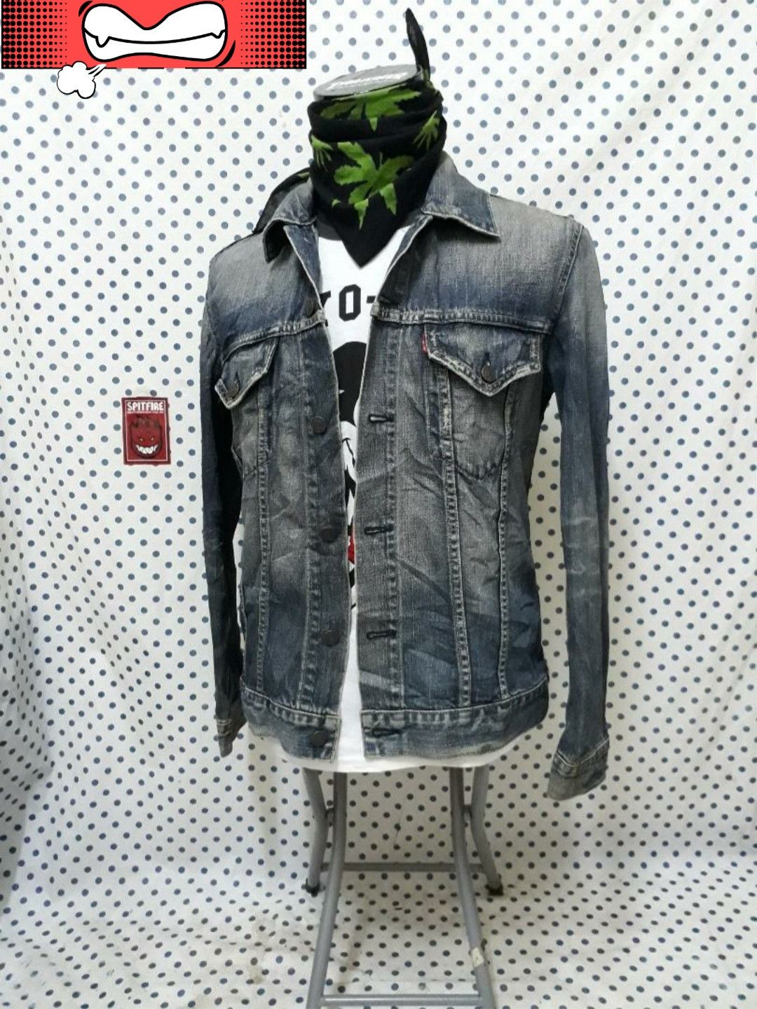 Levi's 💥Levis strauss stonewash denim jacket Size US M / EU 48-50 / 2 - 3 Thumbnail