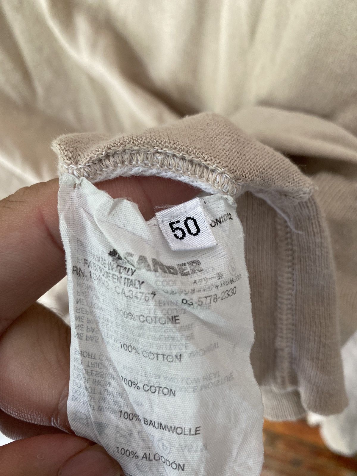 Jil Sander 90s Jil Sander Mesh knit Size US S / EU 44-46 / 1 - 11 Thumbnail