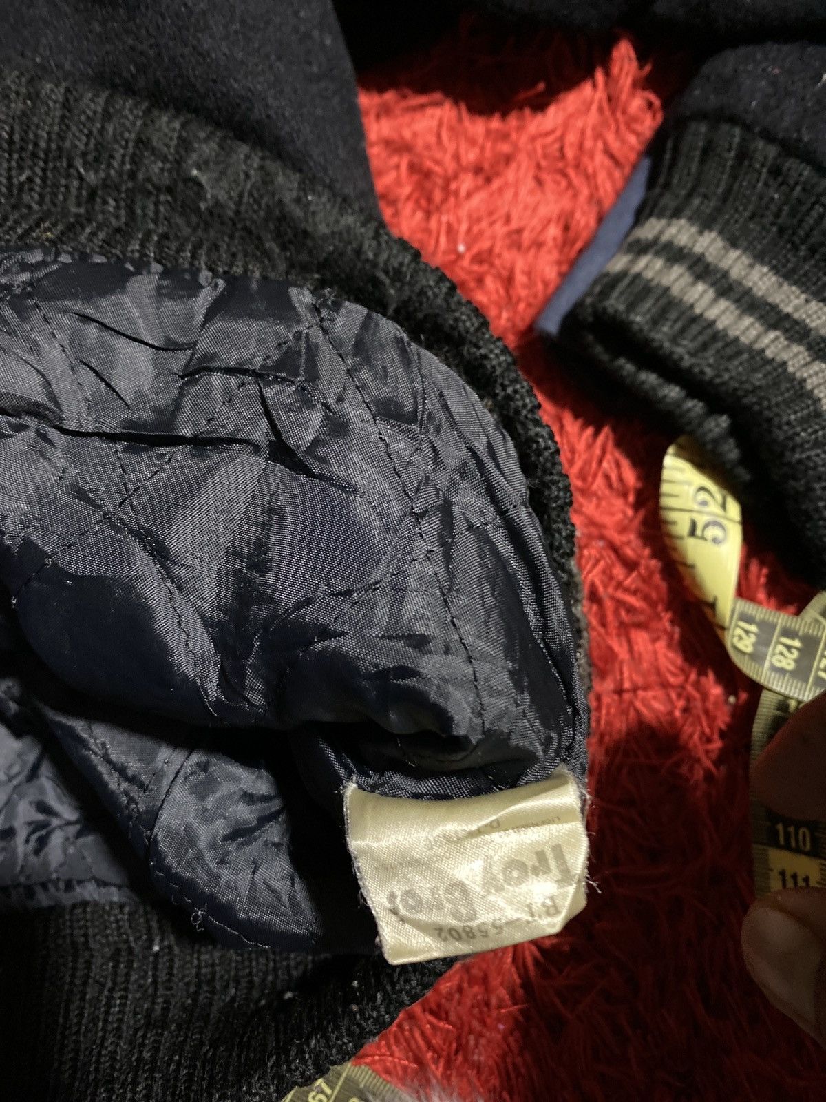 Japanese Brand Vintage “California” Troy Bros’ Varsity Jacket Wool Leather Size US S / EU 44-46 / 1 - 9 Thumbnail