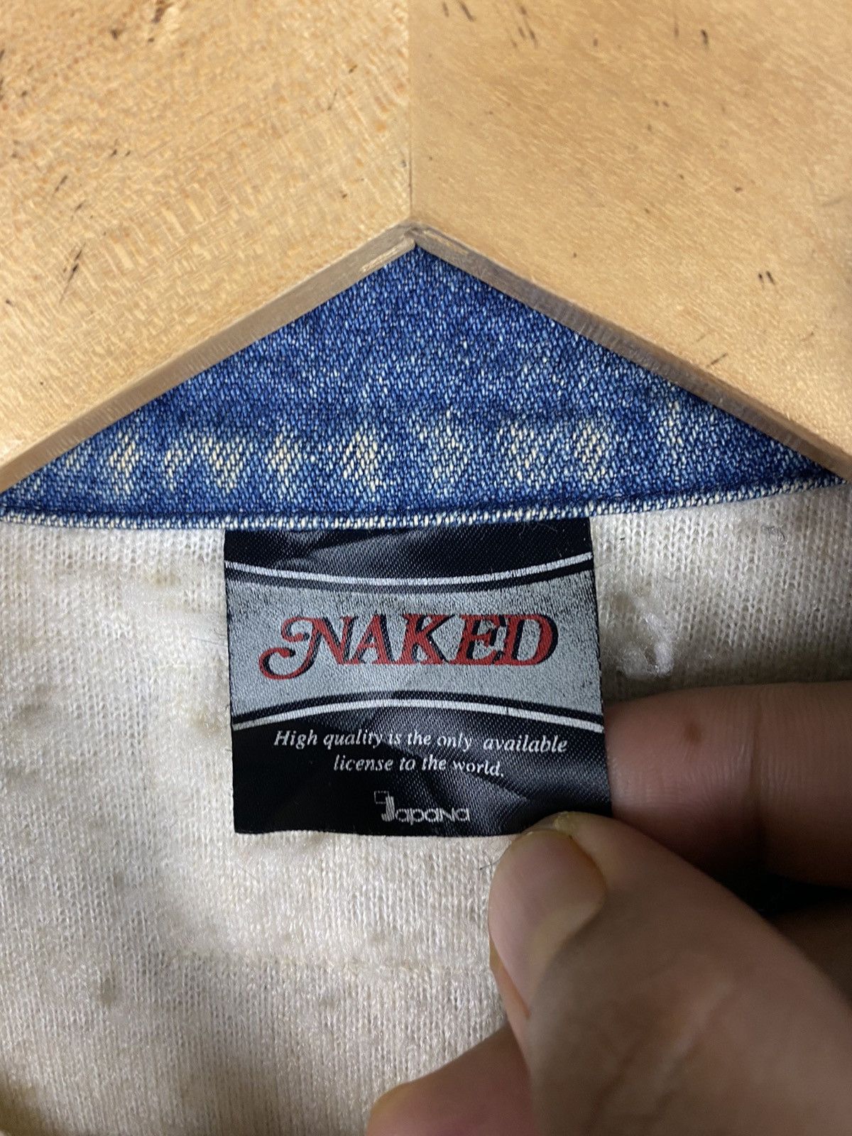 Naked & Famous Naked Japan Sherpa Fleece Jacket with Denim Collar Outerwear Size US M / EU 48-50 / 2 - 8 Thumbnail