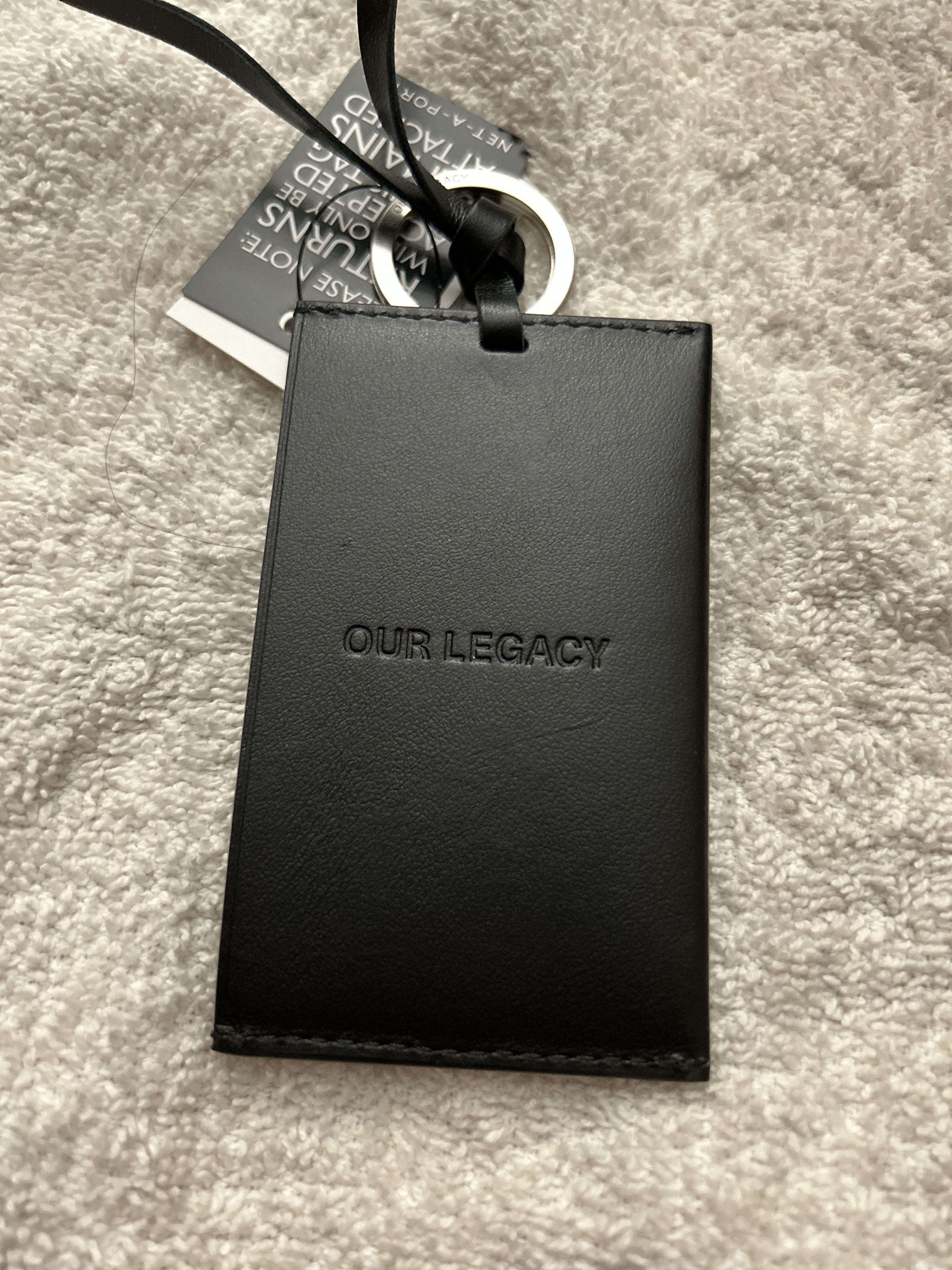 Our Legacy floral access cardholder wallet lanyard black print flower Size ONE SIZE - 5 Thumbnail