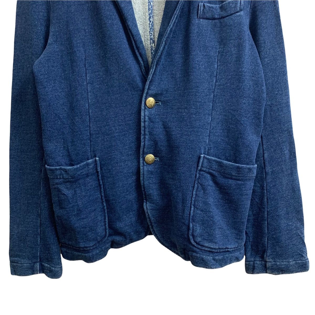 Indigo × Vanquish VANQUISH Indigo Two Button Jacket Size US XS / EU 42 / 0 - 4 Thumbnail