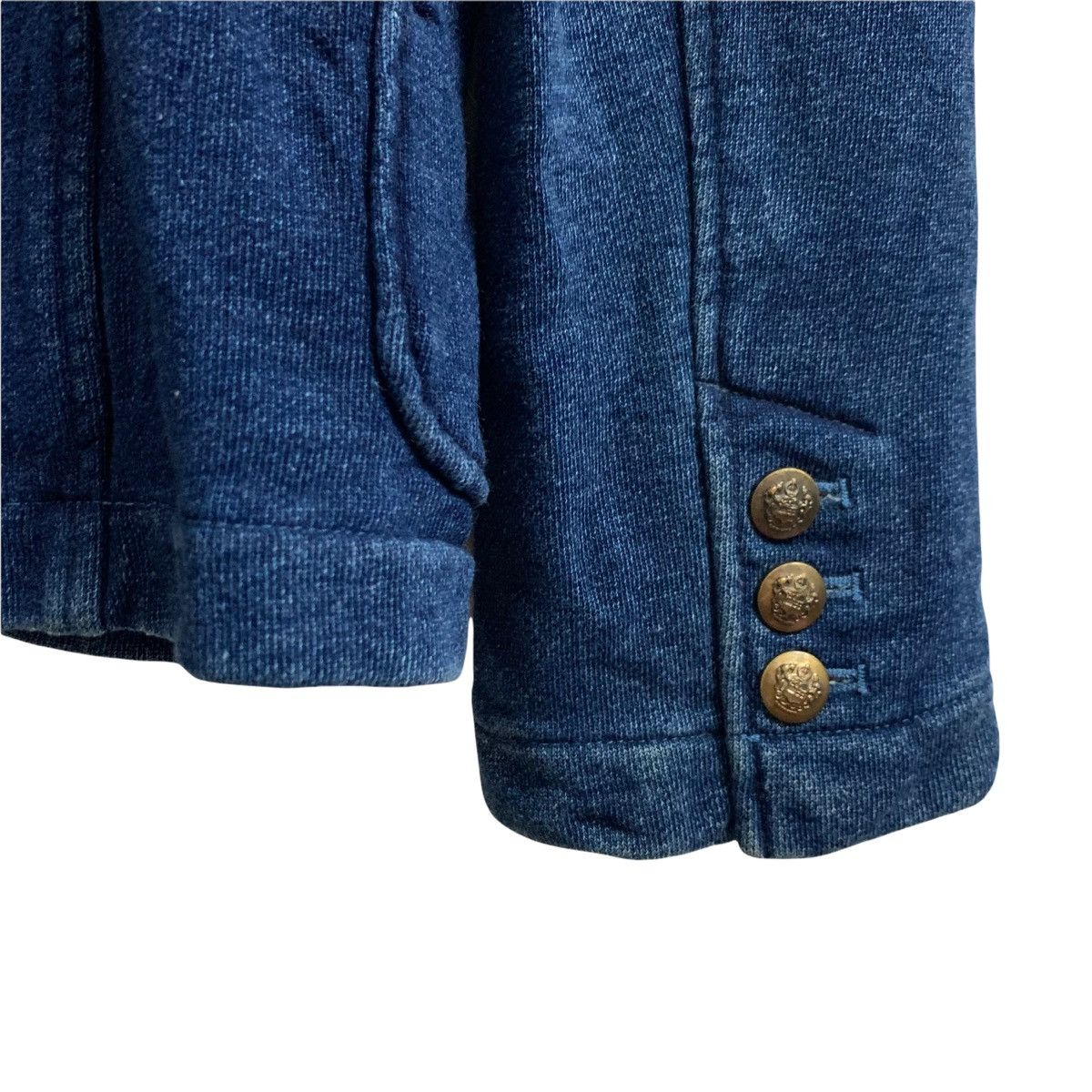 Indigo × Vanquish VANQUISH Indigo Two Button Jacket Size US XS / EU 42 / 0 - 8 Thumbnail