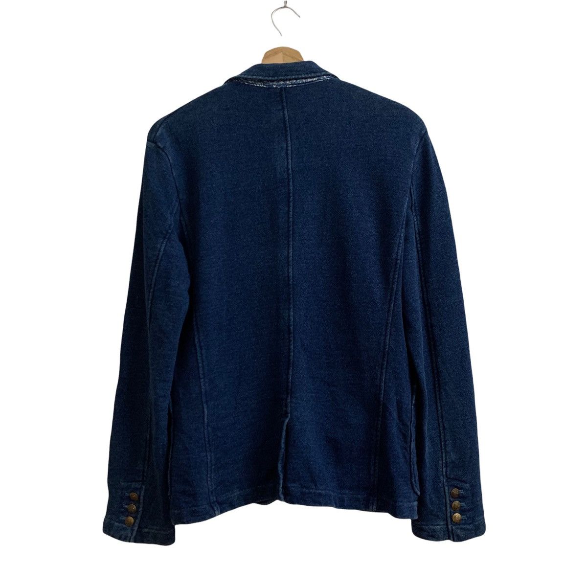 Indigo × Vanquish VANQUISH Indigo Two Button Jacket Size US XS / EU 42 / 0 - 6 Thumbnail