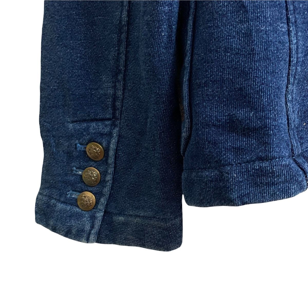 Indigo × Vanquish VANQUISH Indigo Two Button Jacket Size US XS / EU 42 / 0 - 7 Thumbnail