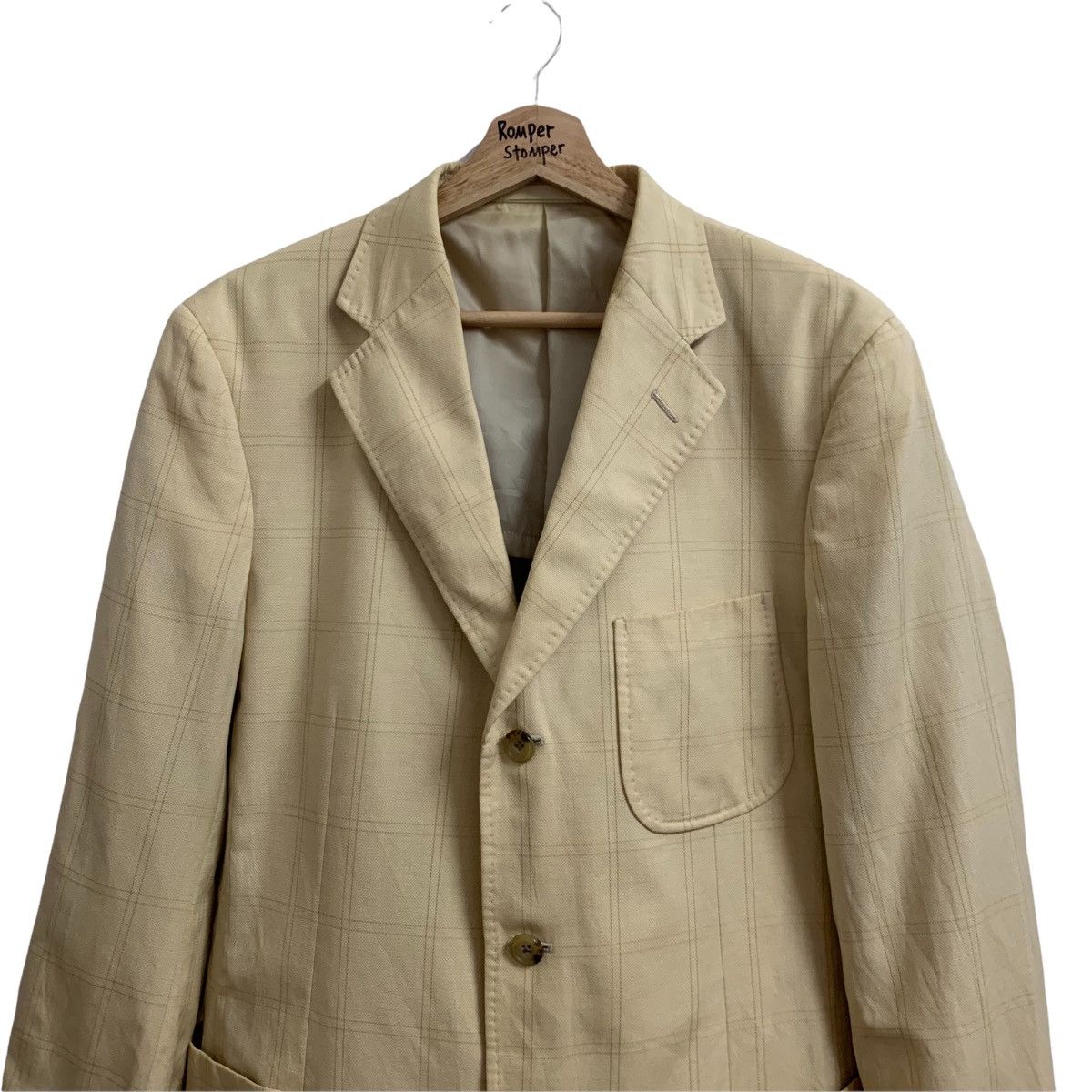 Burberry Burberry London Plaids Button Light Jacket Size US M / EU 48-50 / 2 - 2 Thumbnail