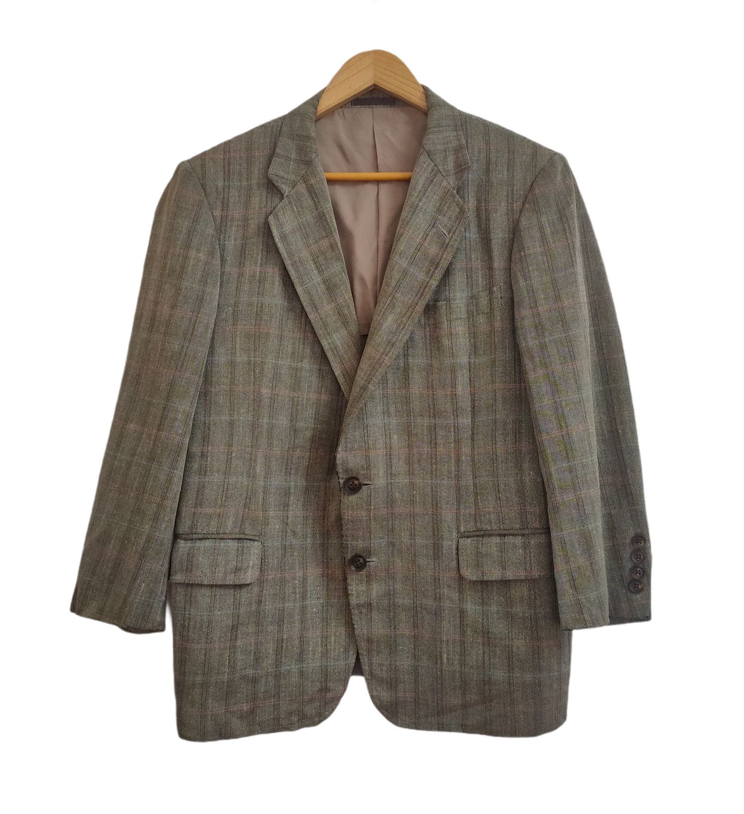 Burberry Vintage Burberrys Wool Plaids Blazer Jacket Size US S / EU 44-46 / 1 - 1 Thumbnail