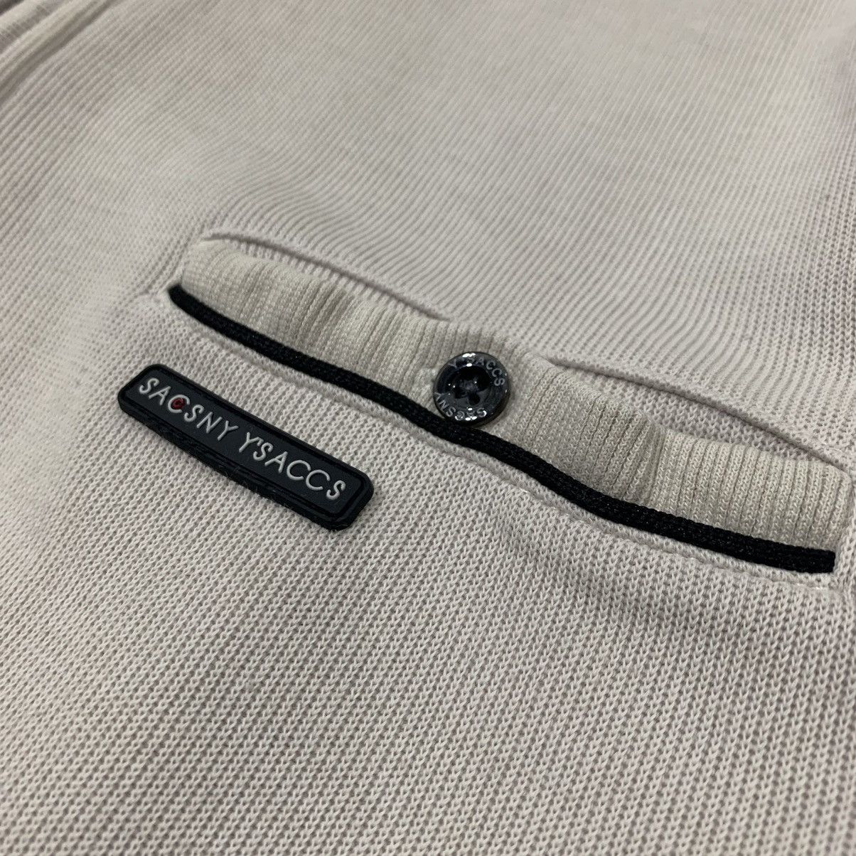 Yohji Yamamoto Sacsny Ysaccs Yohji Yamamoto Half Zip L/S Shirt Size US S / EU 44-46 / 1 - 8 Thumbnail