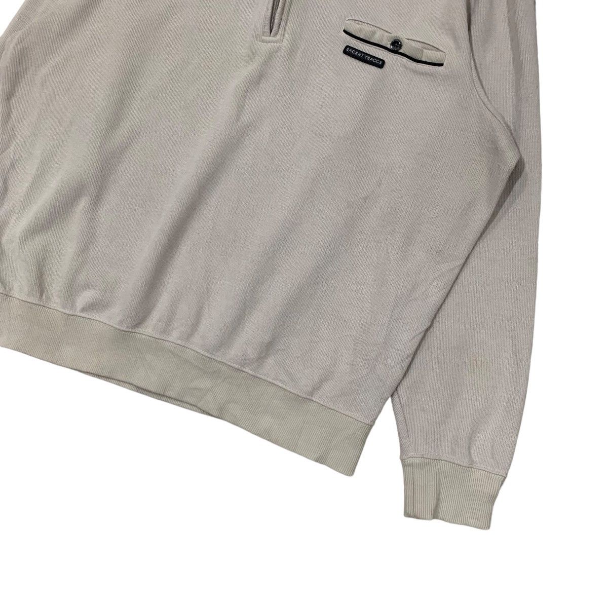 Yohji Yamamoto Sacsny Ysaccs Yohji Yamamoto Half Zip L/S Shirt Size US S / EU 44-46 / 1 - 5 Thumbnail