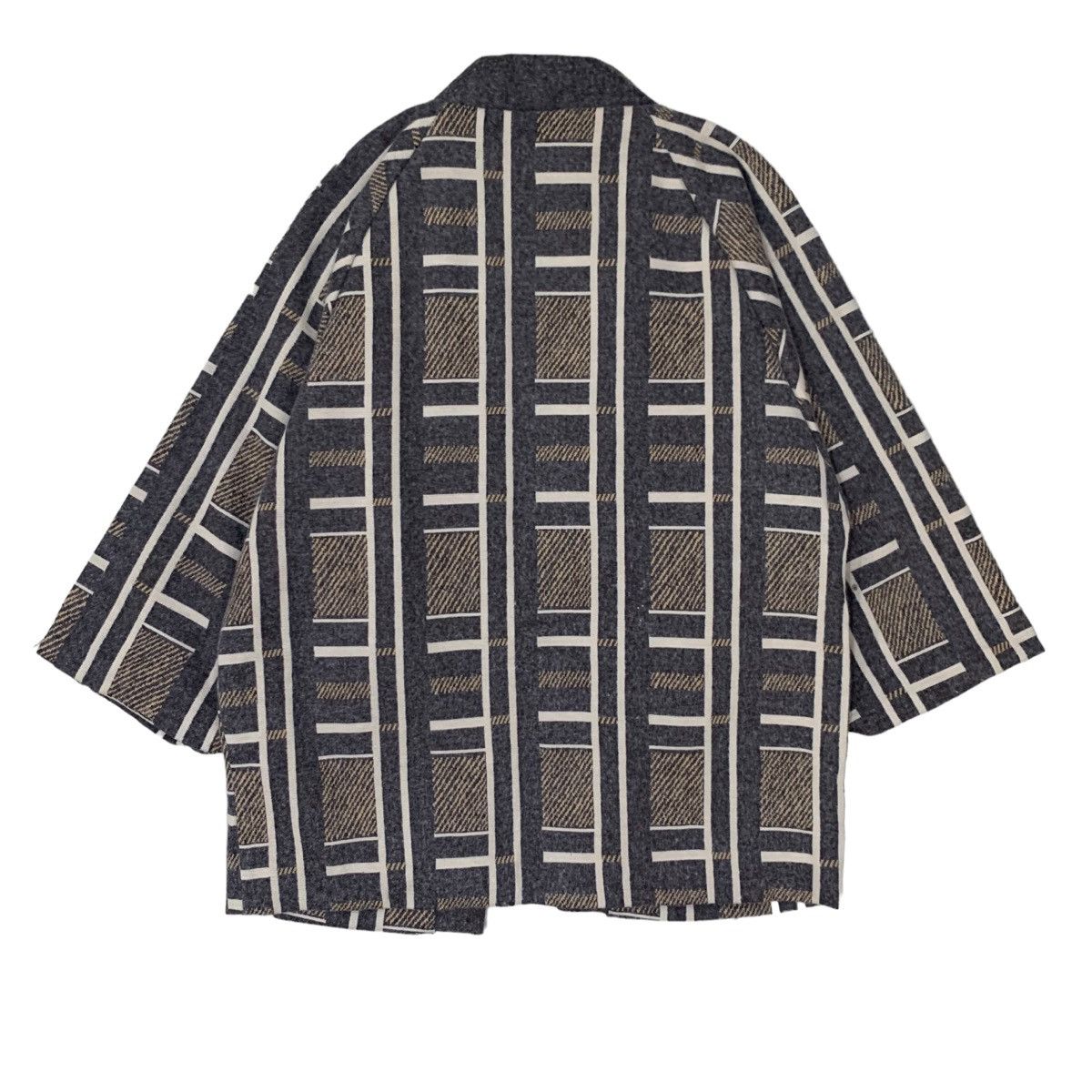 Japanese Brand 🇯🇵Japanese Traditional Kimono Wool Jacket Size US M / EU 48-50 / 2 - 3 Thumbnail