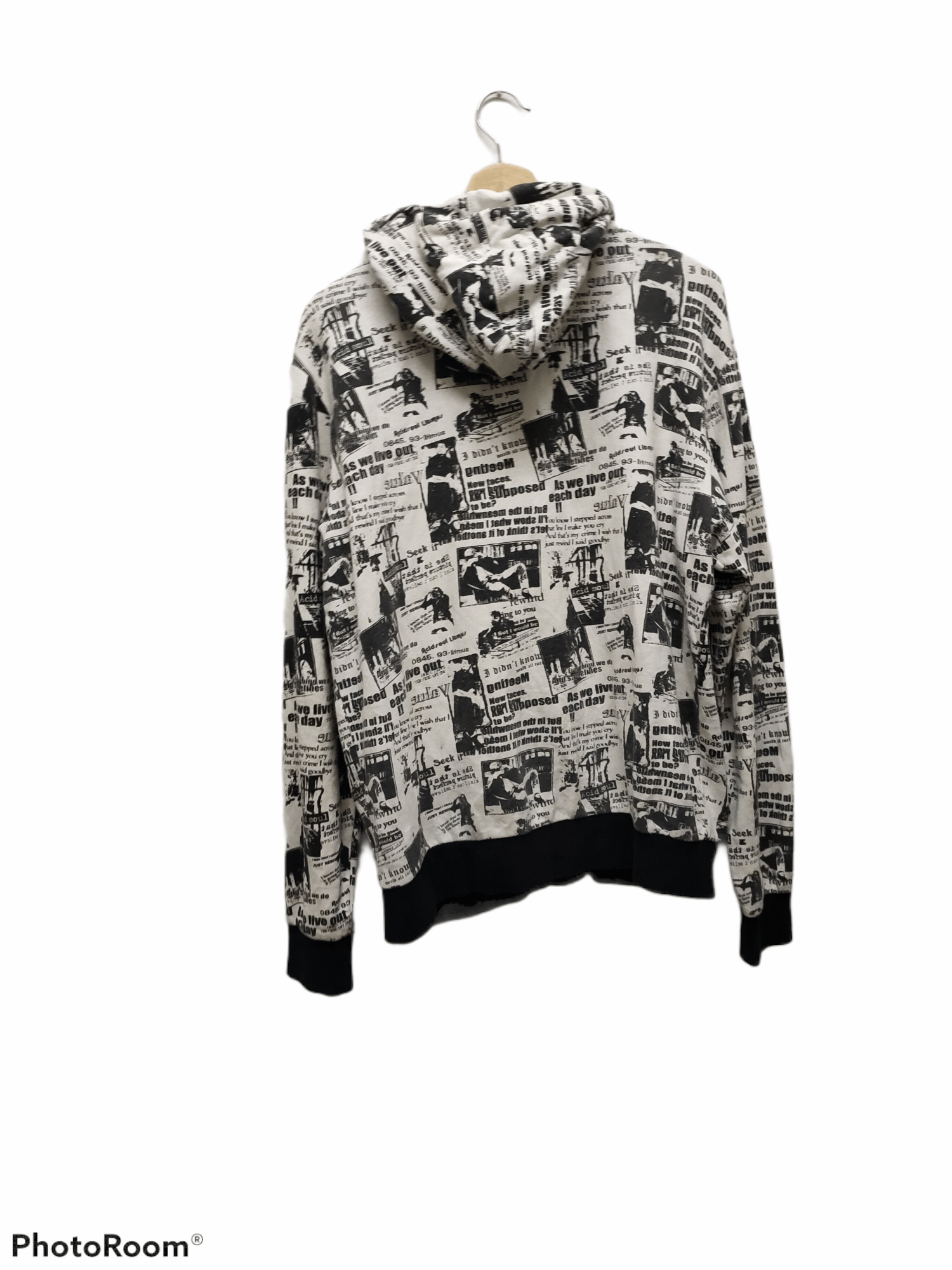 Japanese Brand Punk 🔥litmus over print newspaper punk rock Size US L / EU 52-54 / 3 - 3 Thumbnail
