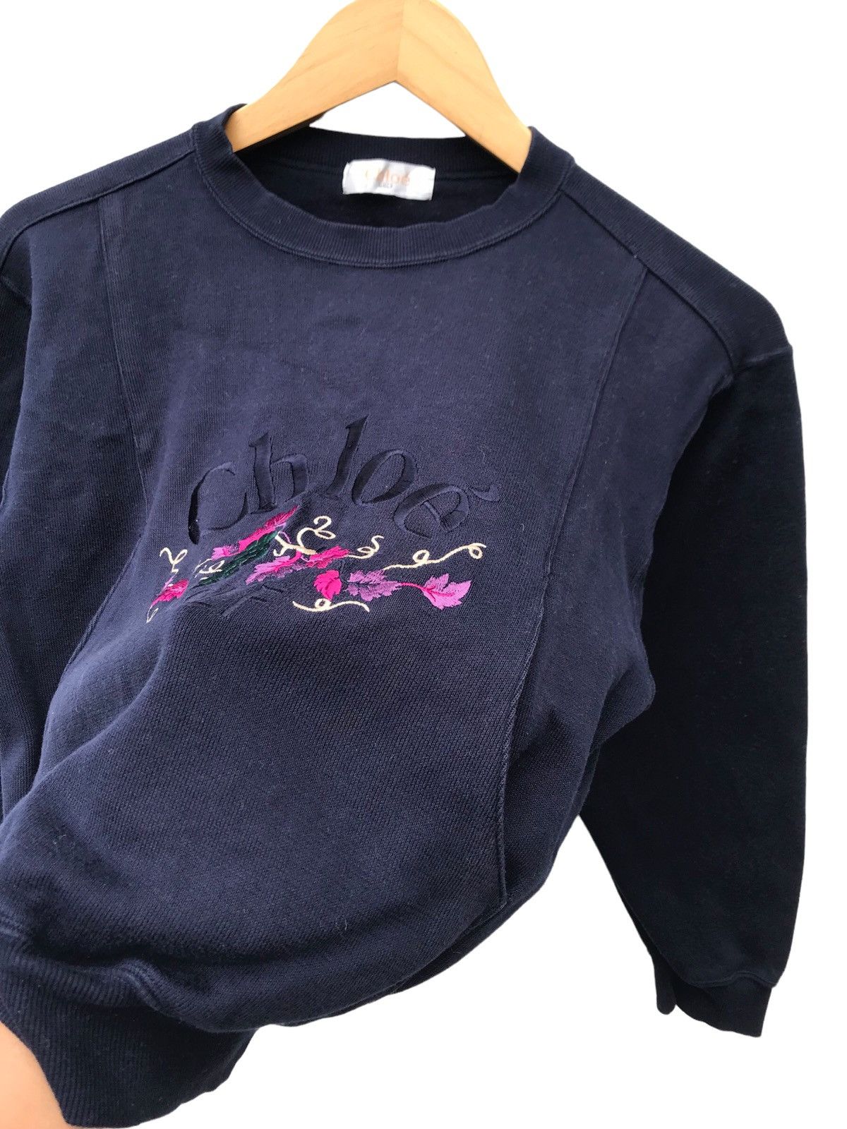 Chloe Vintage Chloe Golf Women Embroidery Sweatshirt Size M / US 6-8 / IT 42-44 - 5 Thumbnail
