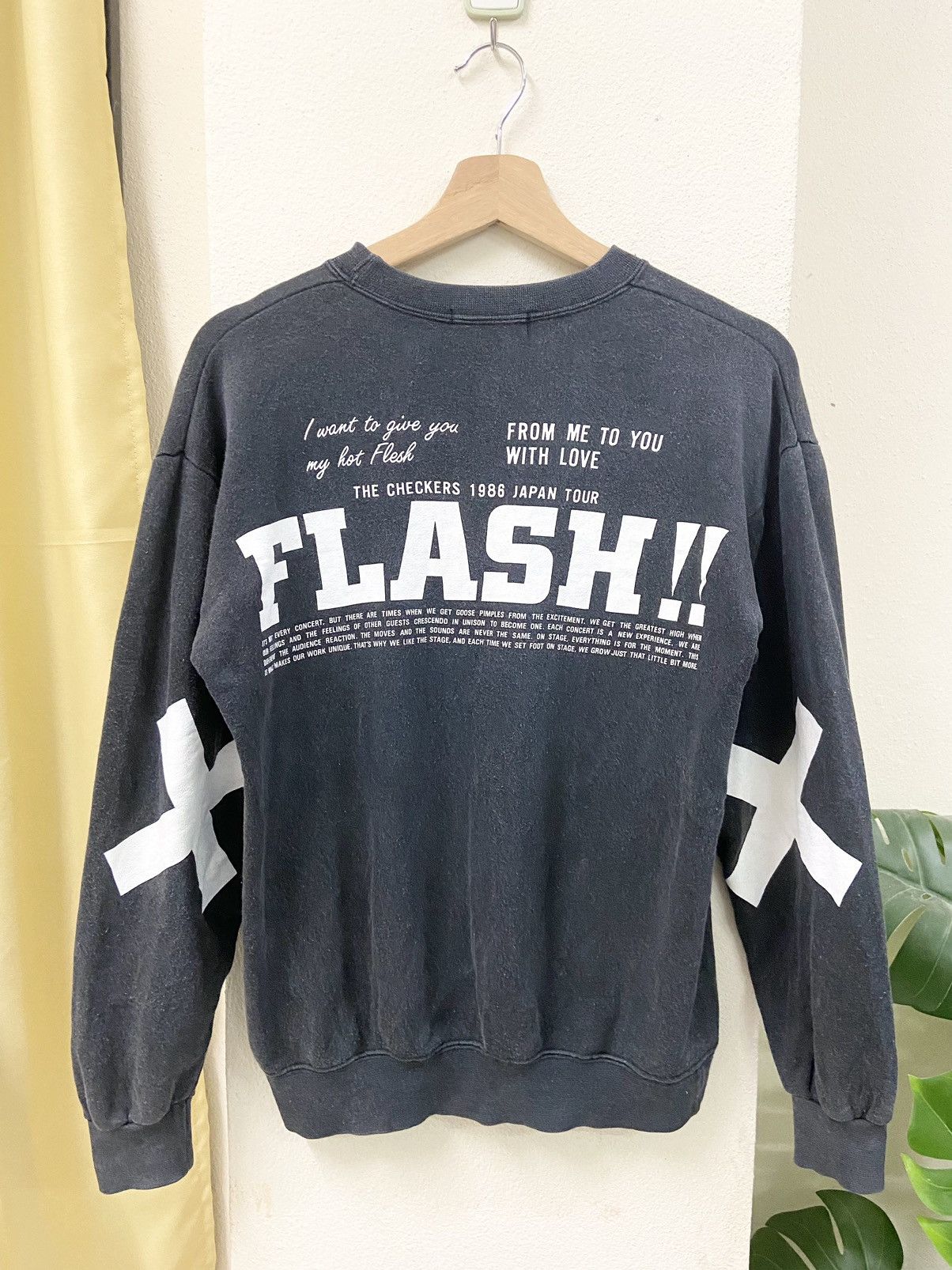 Band Tees Vintage 80s Japanese Band The Checkers Tour Sweatshirt Size US M / EU 48-50 / 2 - 1 Thumbnail