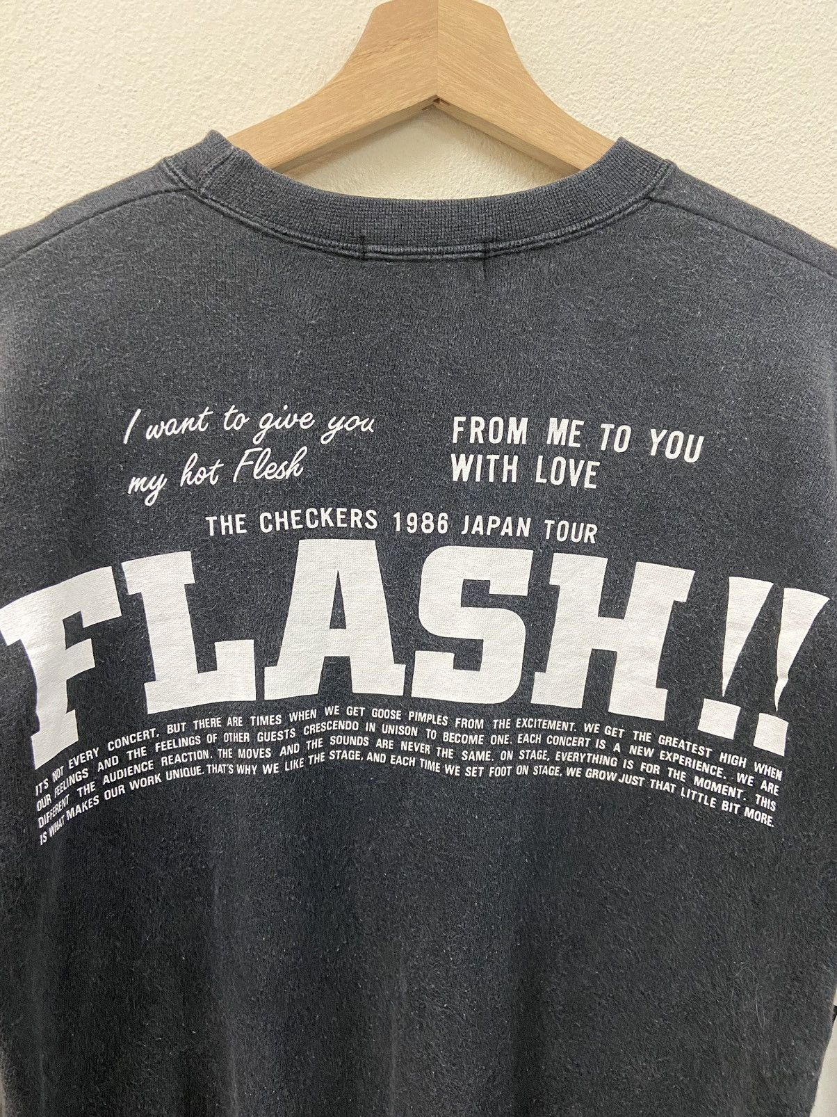 Band Tees Vintage 80s Japanese Band The Checkers Tour Sweatshirt Size US M / EU 48-50 / 2 - 2 Thumbnail