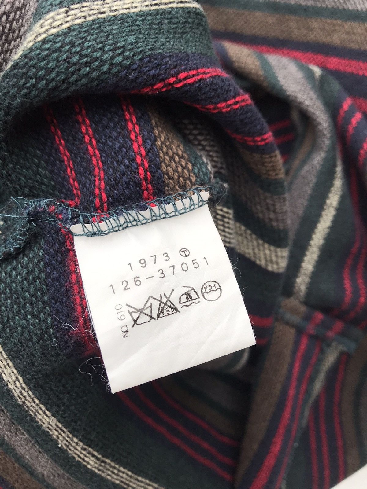 Boycott Boycott Multicolor Grunge Stripe Longsleeve Heavy Shirt Size US M / EU 48-50 / 2 - 7 Thumbnail