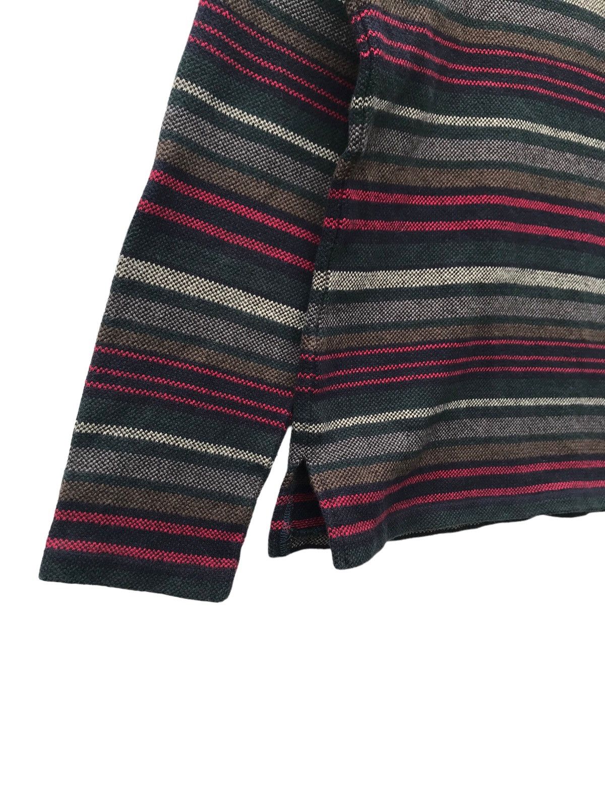 Boycott Boycott Multicolor Grunge Stripe Longsleeve Heavy Shirt Size US M / EU 48-50 / 2 - 4 Thumbnail