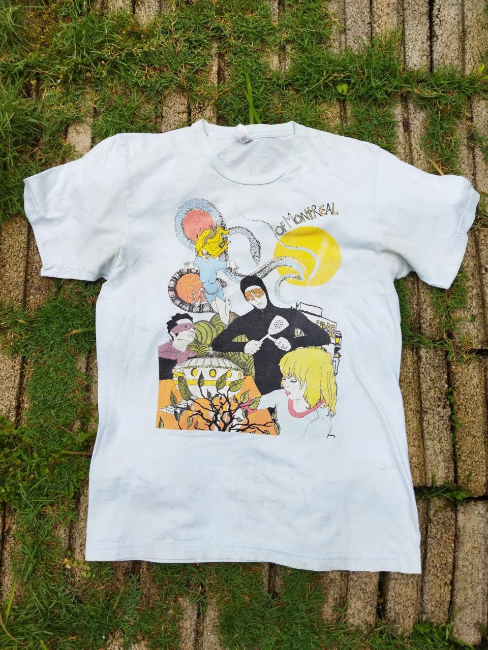 Band Tees Vintage Of Montreal American Indie Pop Band Tees Size US M / EU 48-50 / 2 - 1 Thumbnail