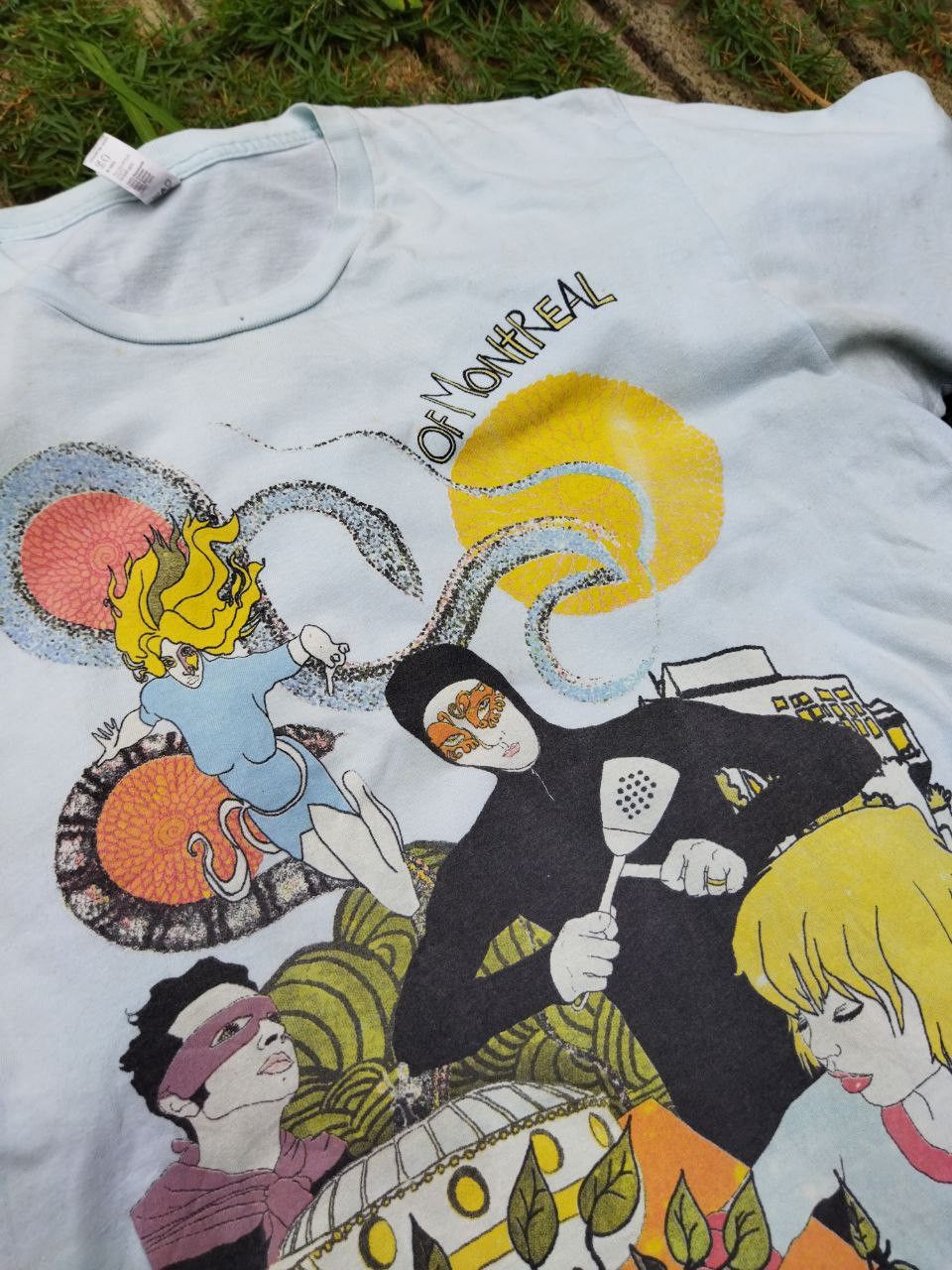 Band Tees Vintage Of Montreal American Indie Pop Band Tees Size US M / EU 48-50 / 2 - 4 Thumbnail