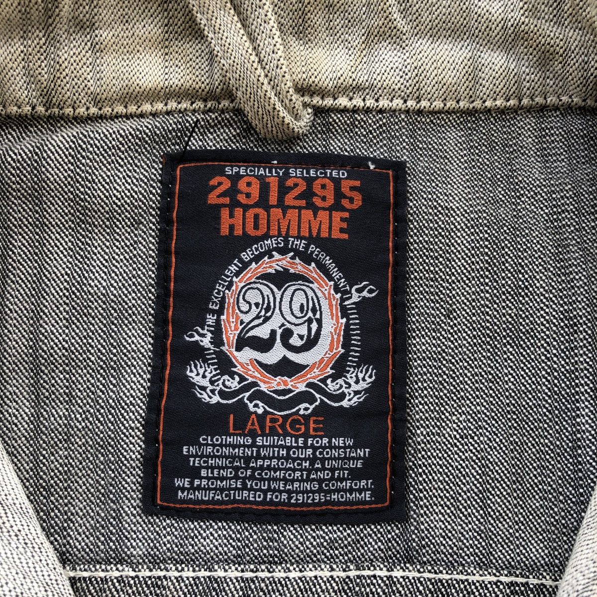 Japanese Brand 🔥 291295 Homme Japan Denim Trucker Jacket Size US L / EU 52-54 / 3 - 13 Thumbnail