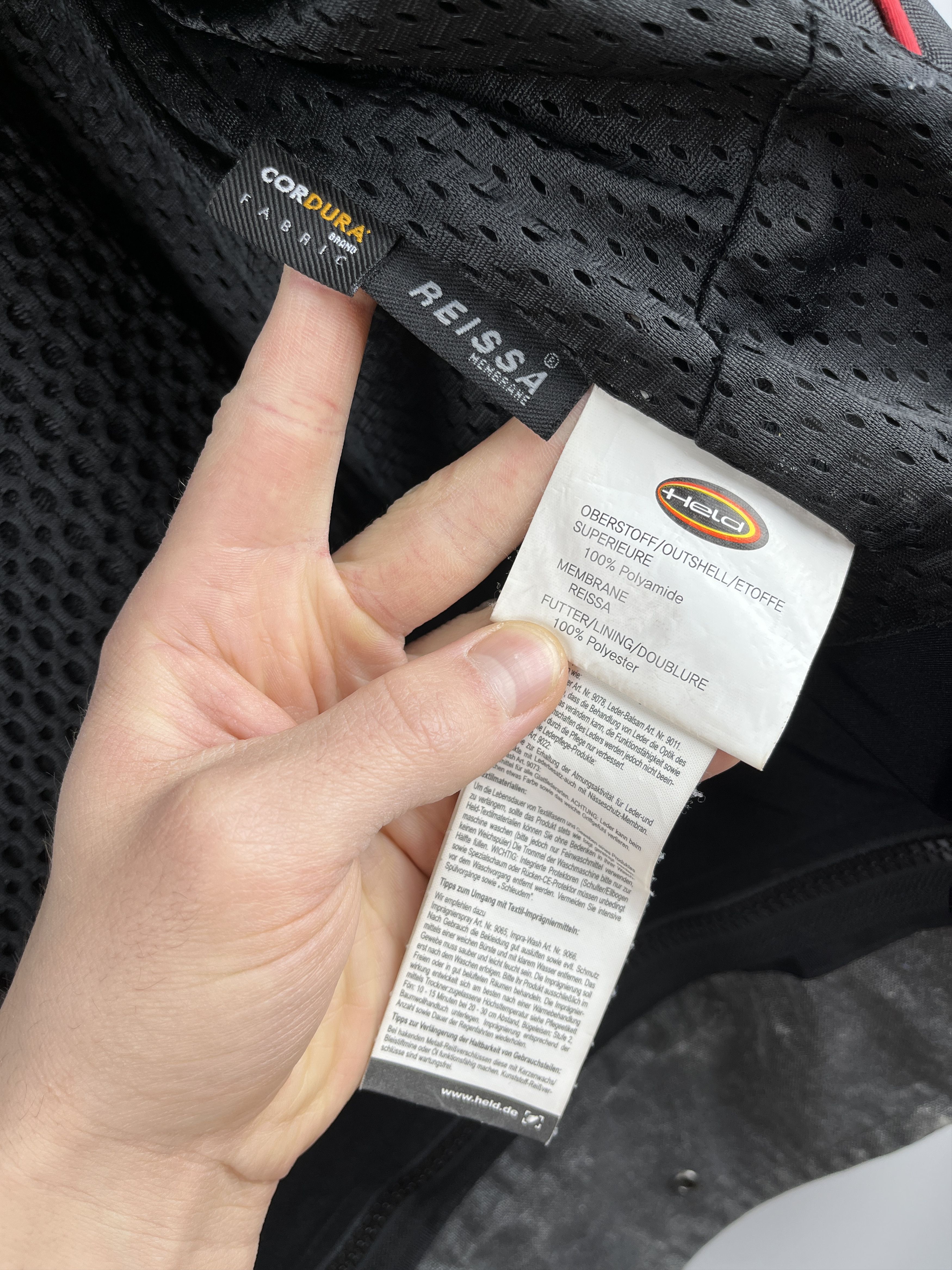 Other Held Cordura Fabric Reissa Membrane Motorcycle Jacket Size US XL / EU 56 / 4 - 17 Thumbnail