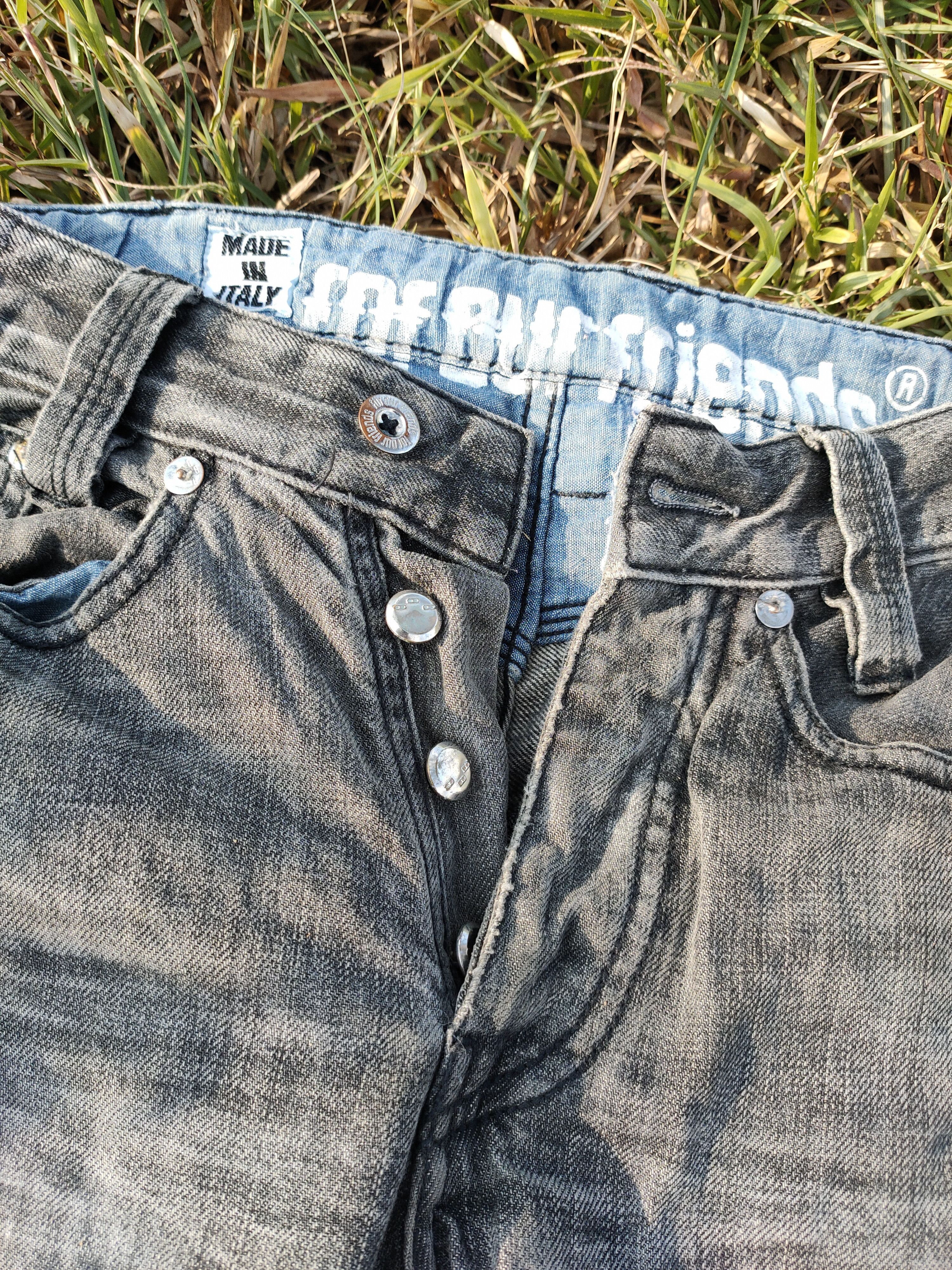 Vintage For our friends distressed denim jeans vintage nice🔥 Size US 32 / EU 48 - 14 Thumbnail