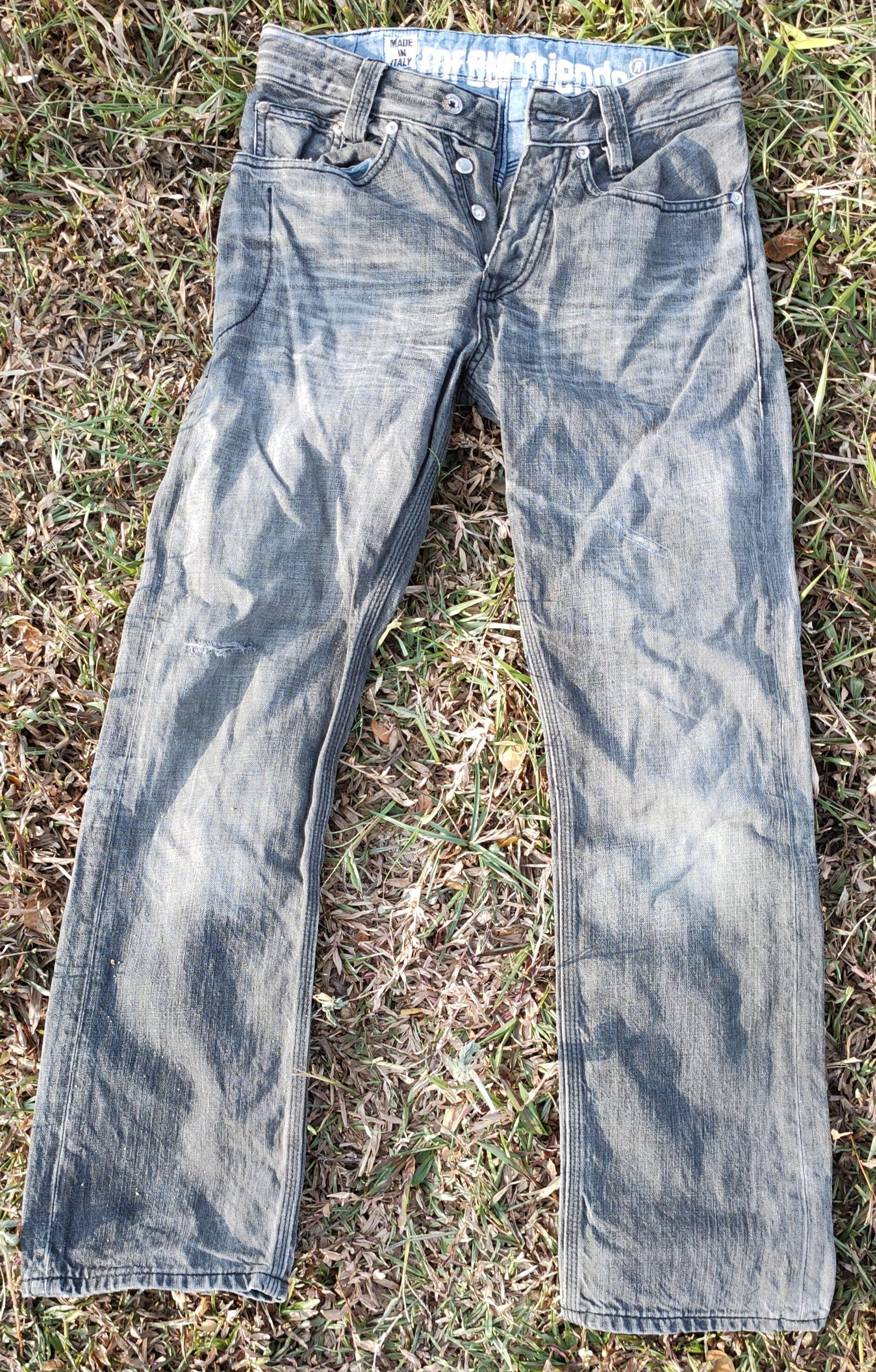 Vintage For our friends distressed denim jeans vintage nice🔥 Size US 32 / EU 48 - 1 Thumbnail