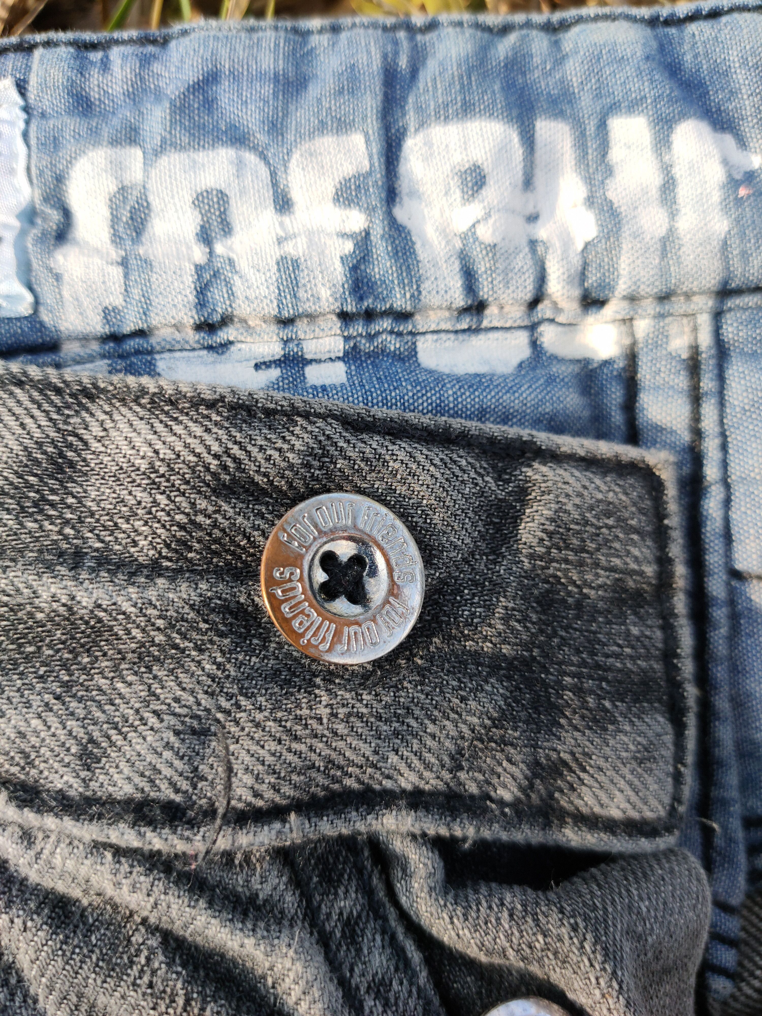 Vintage For our friends distressed denim jeans vintage nice🔥 Size US 32 / EU 48 - 13 Thumbnail