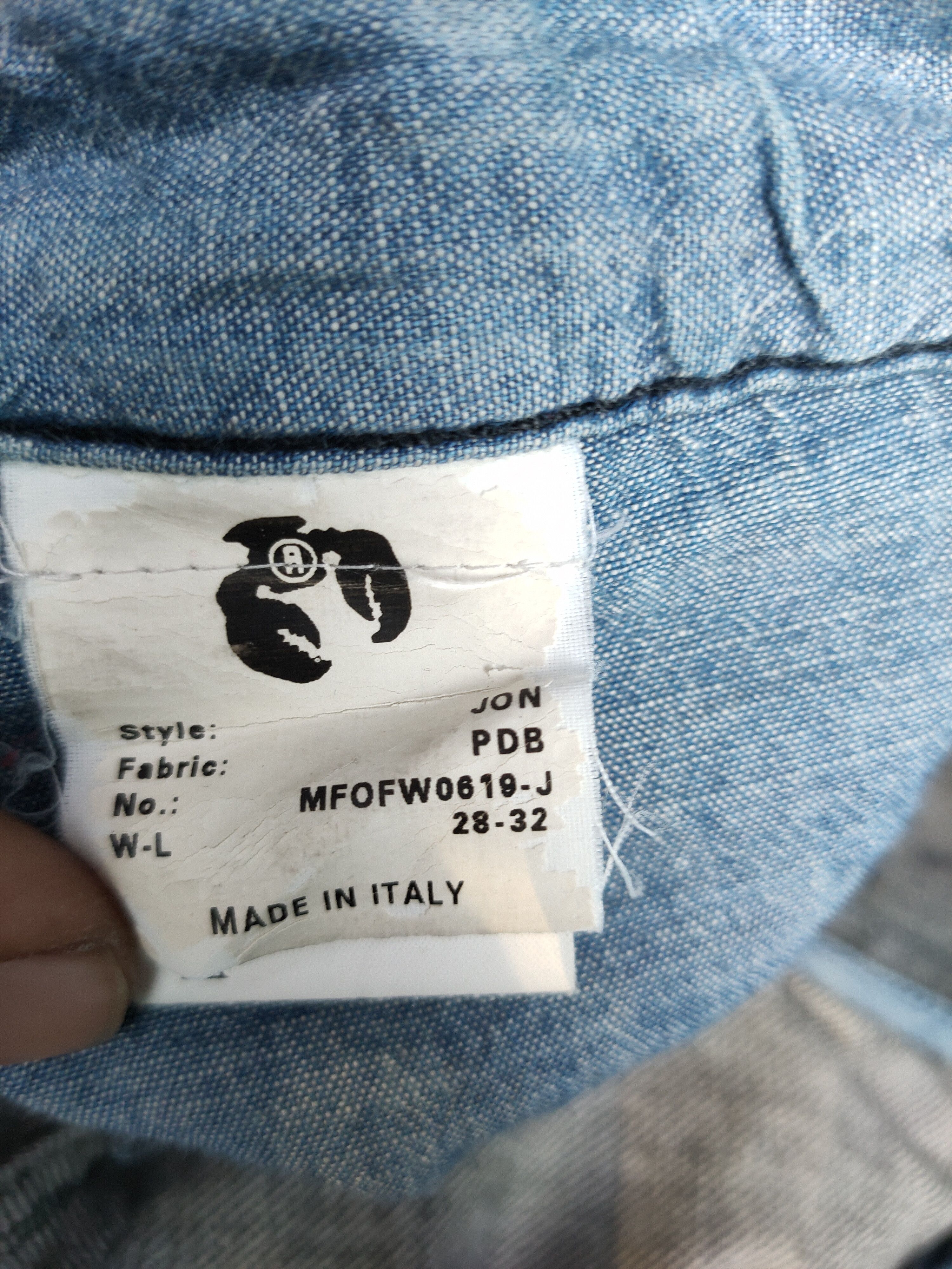 Vintage For our friends distressed denim jeans vintage nice🔥 Size US 32 / EU 48 - 8 Thumbnail