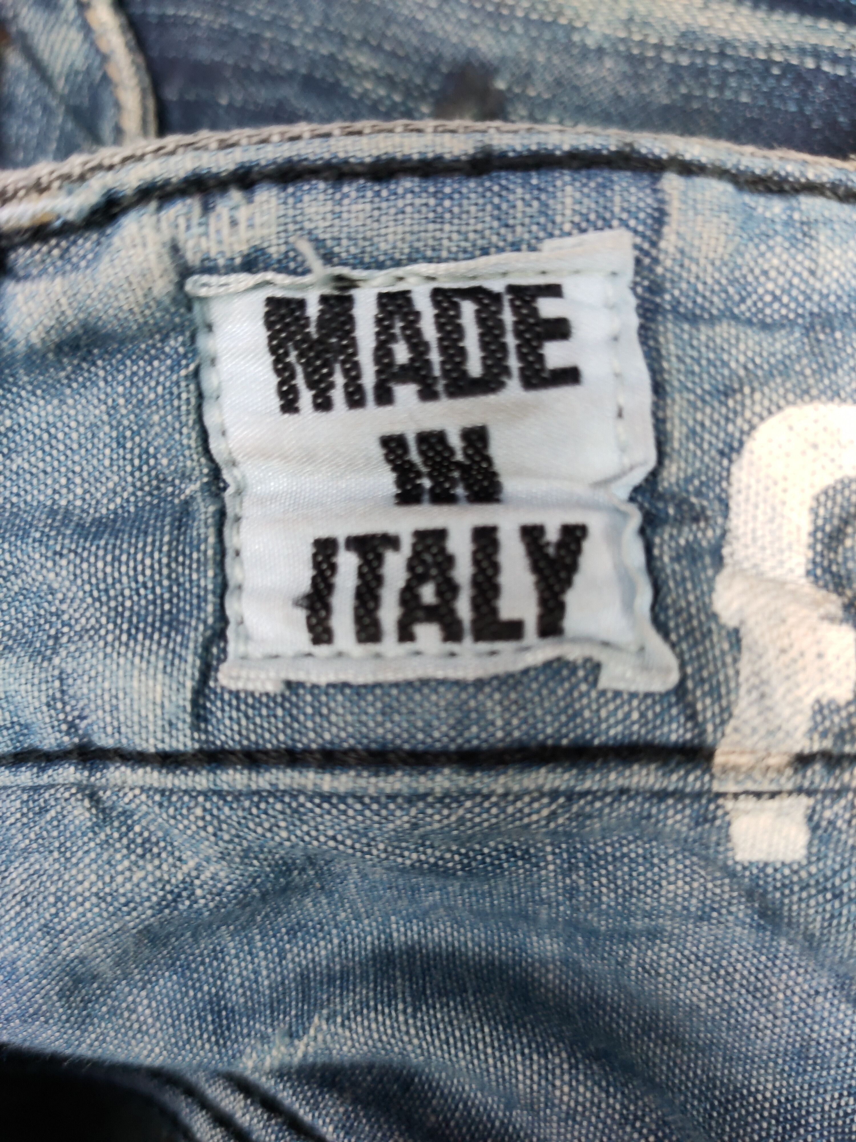 Vintage For our friends distressed denim jeans vintage nice🔥 Size US 32 / EU 48 - 6 Thumbnail